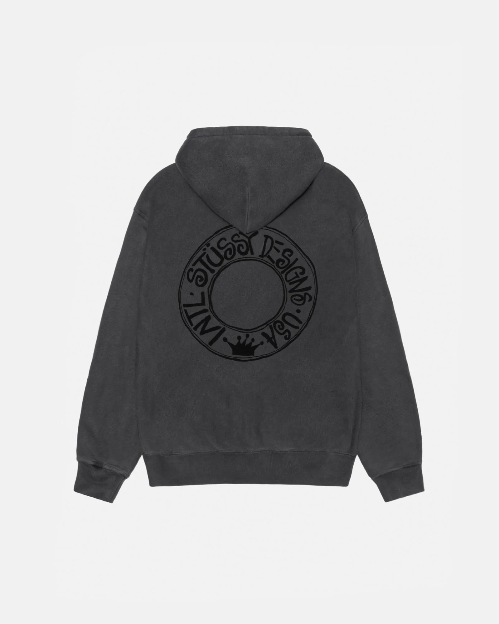 BUANA ZIP HOODIE PIGMENT DYED