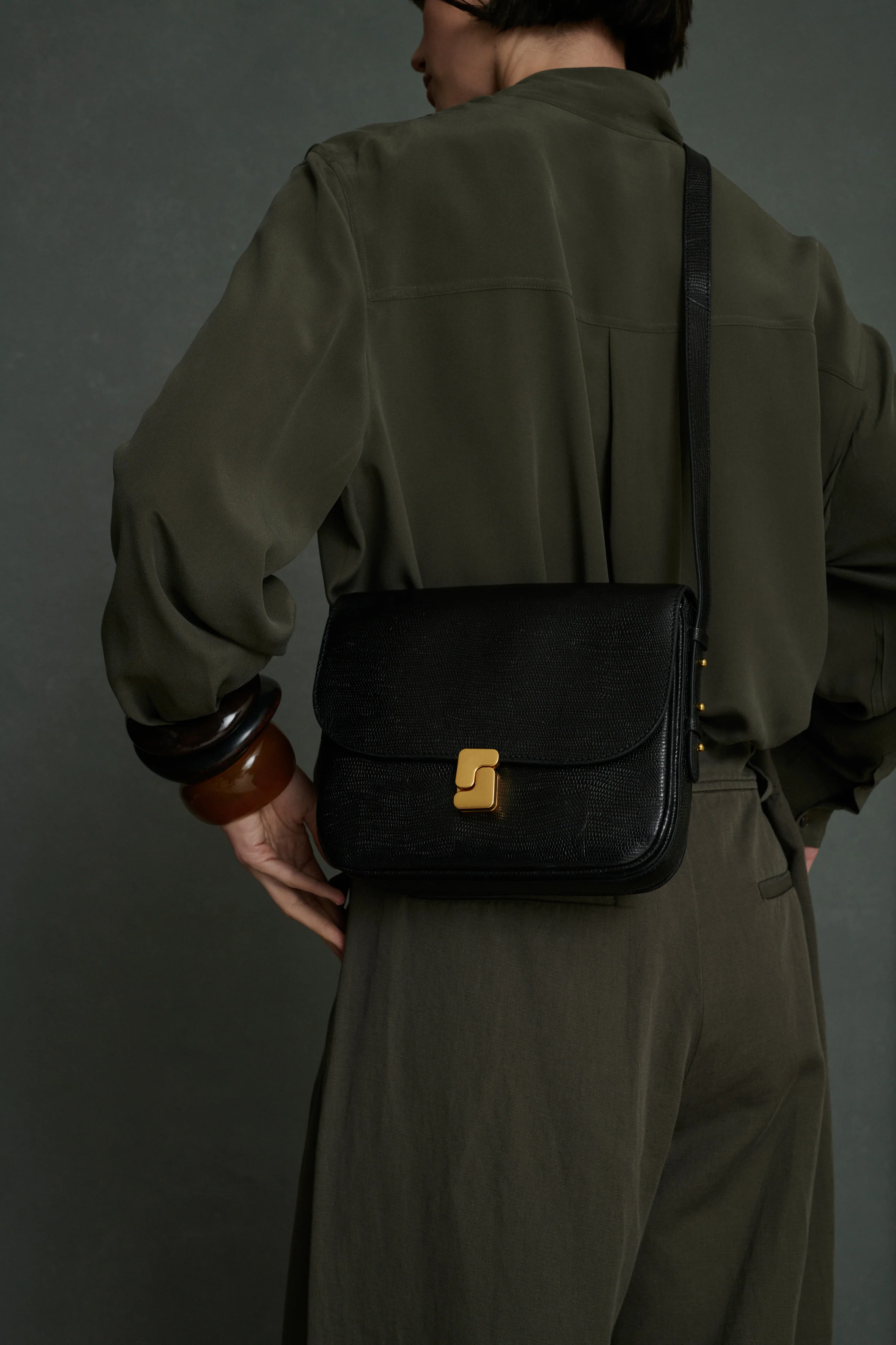 BELLISSIMA BLACK MAXI BAG