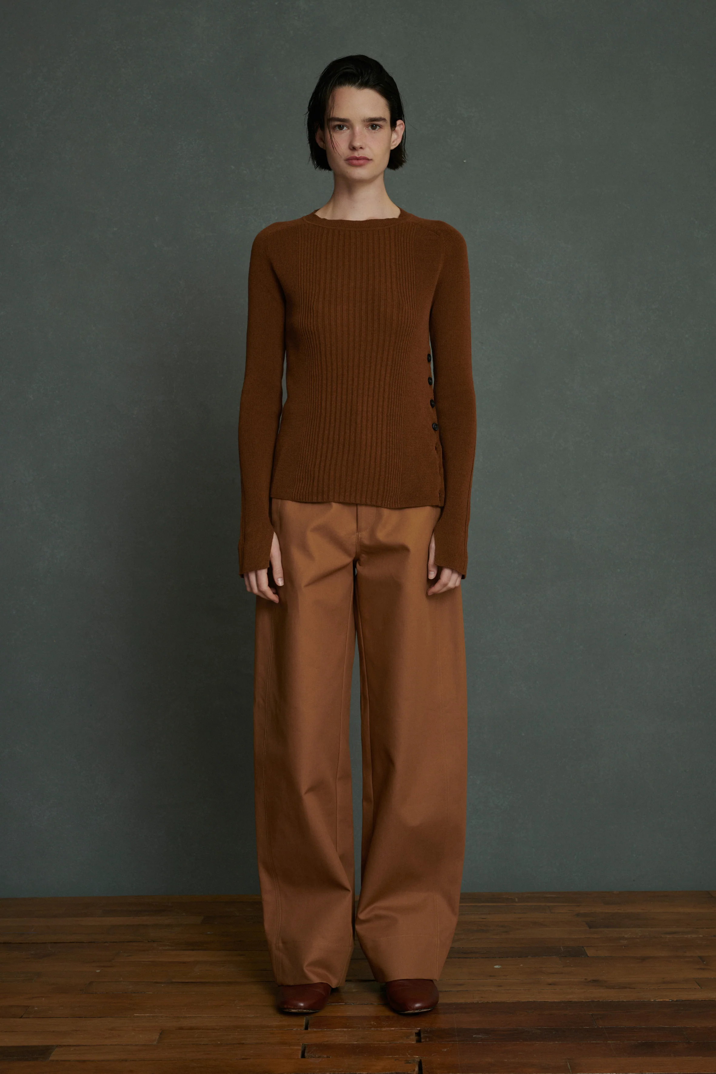 ANDREE BROWN JUMPER