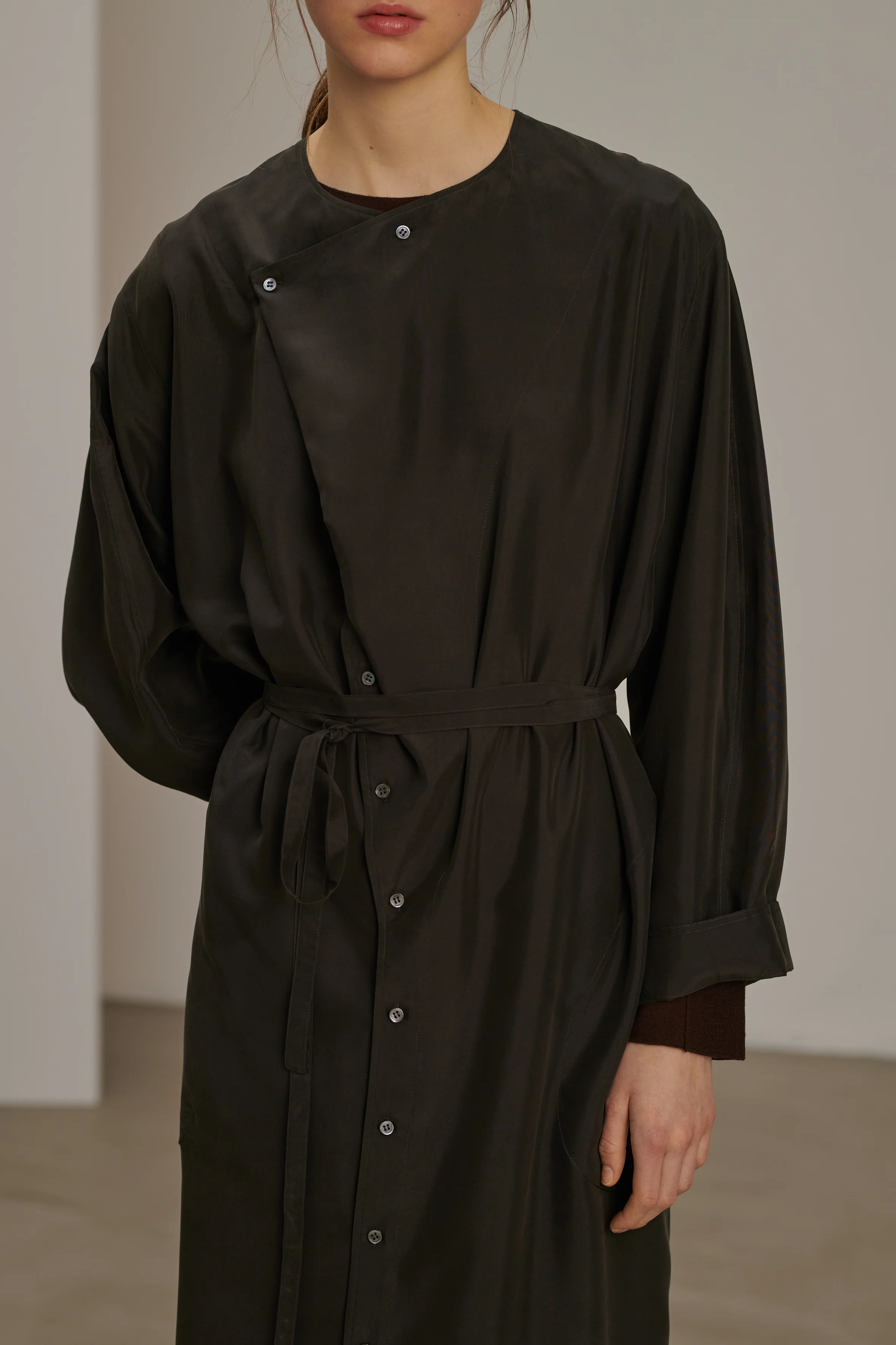 CASSANDRE GREY DRESS