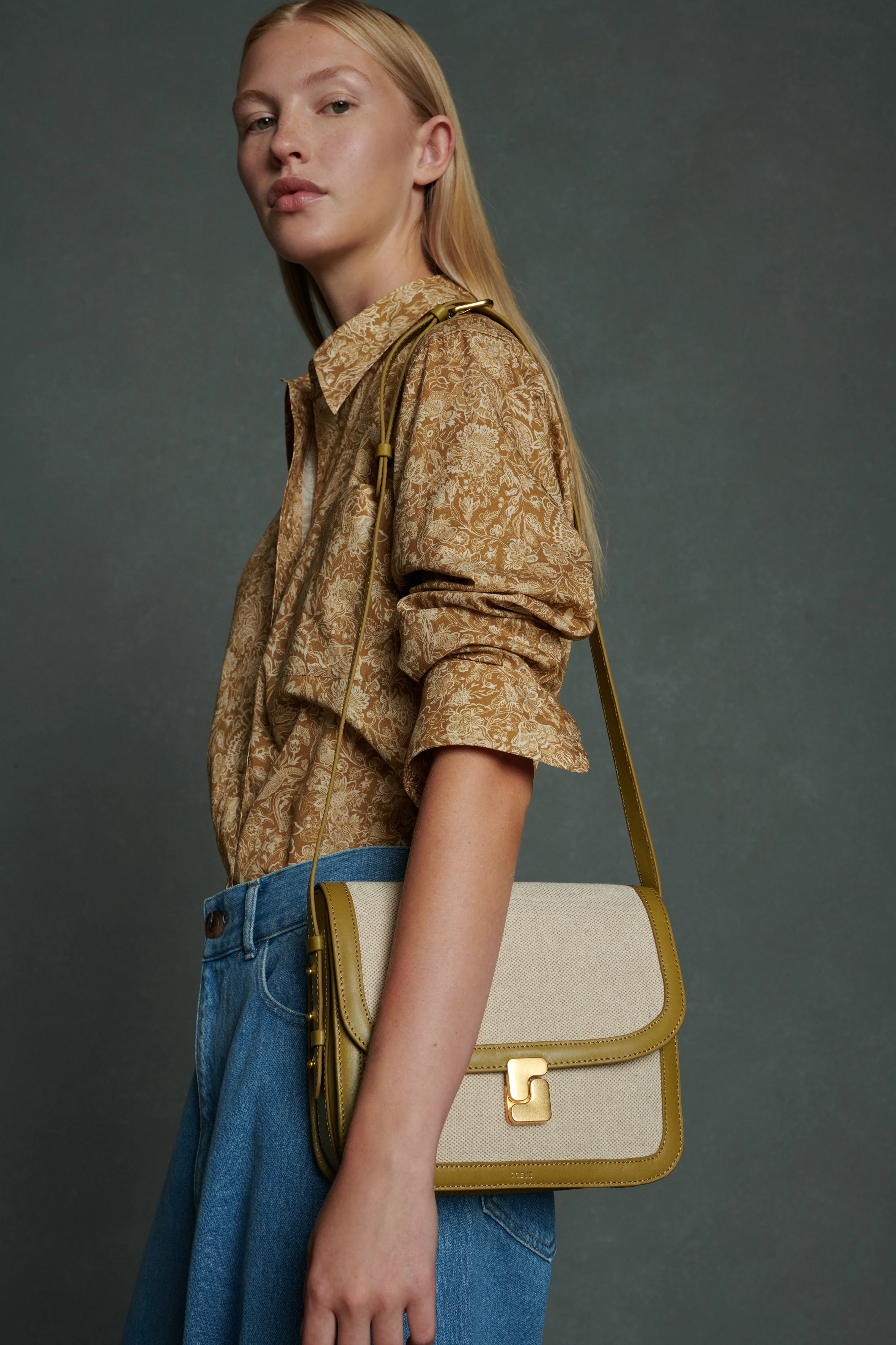 BELLISSIMA OFF-WHITE MAXI BAG