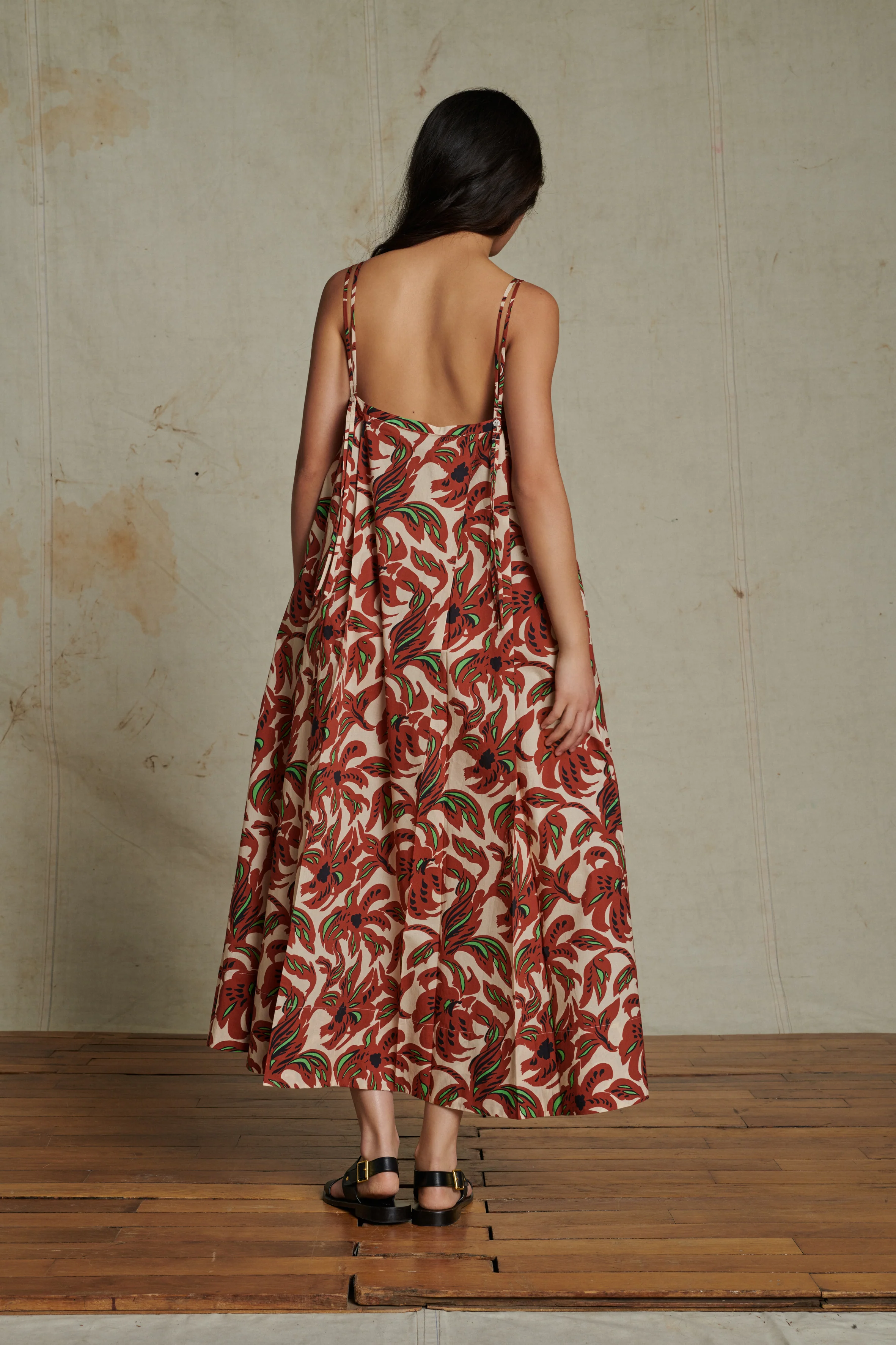 AVIGNON BROWN DRESS
