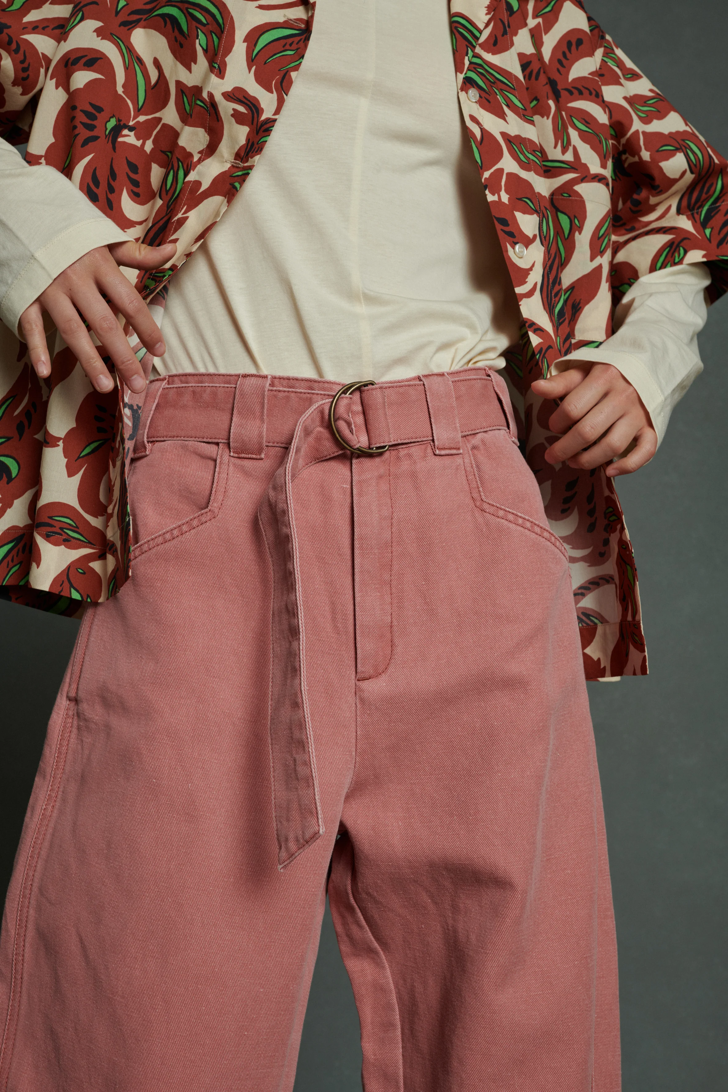 VOLAGE PINK TROUSERS