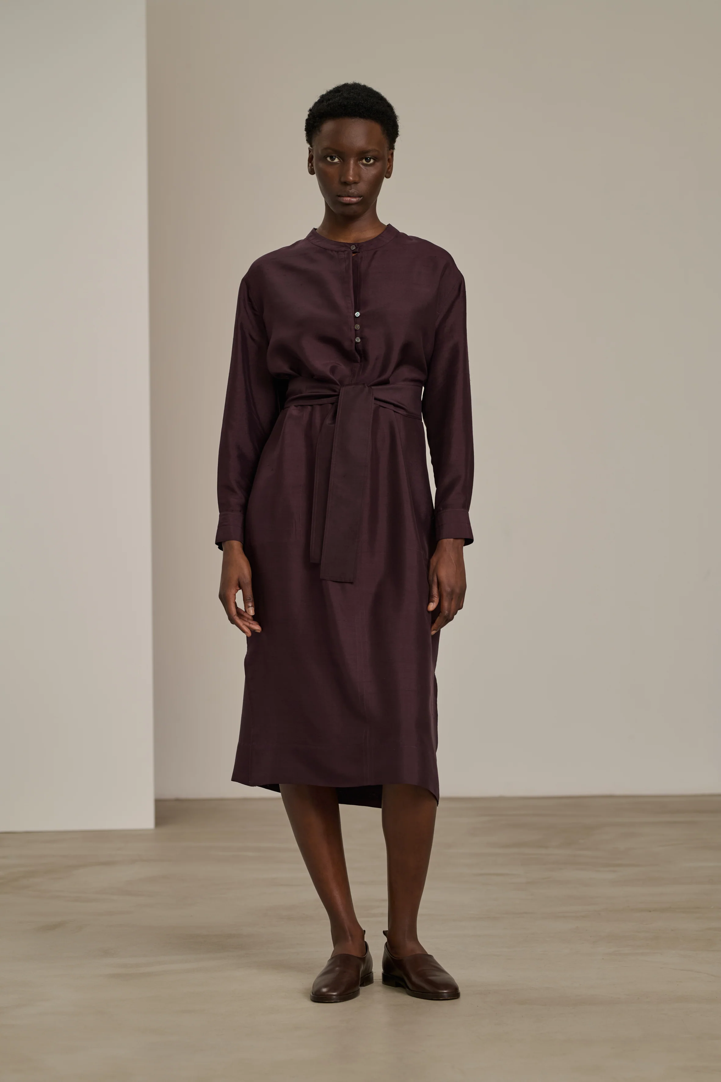 CABOURG PURPLE DRESS