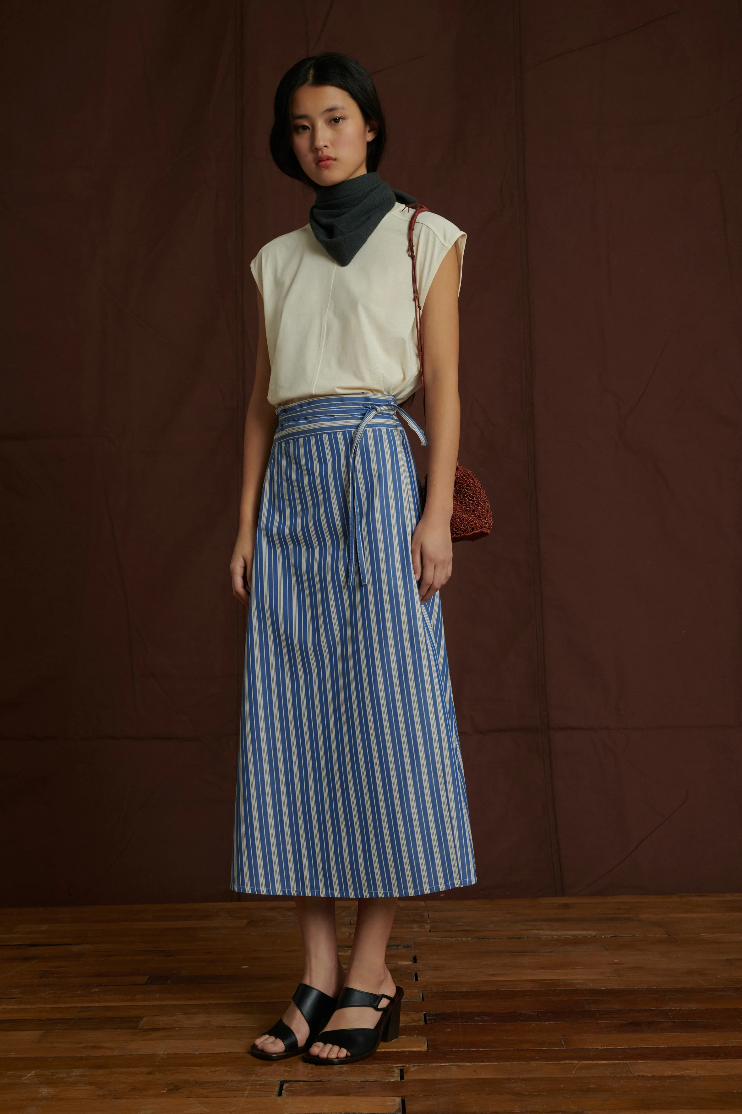 REINE BLUE SKIRT