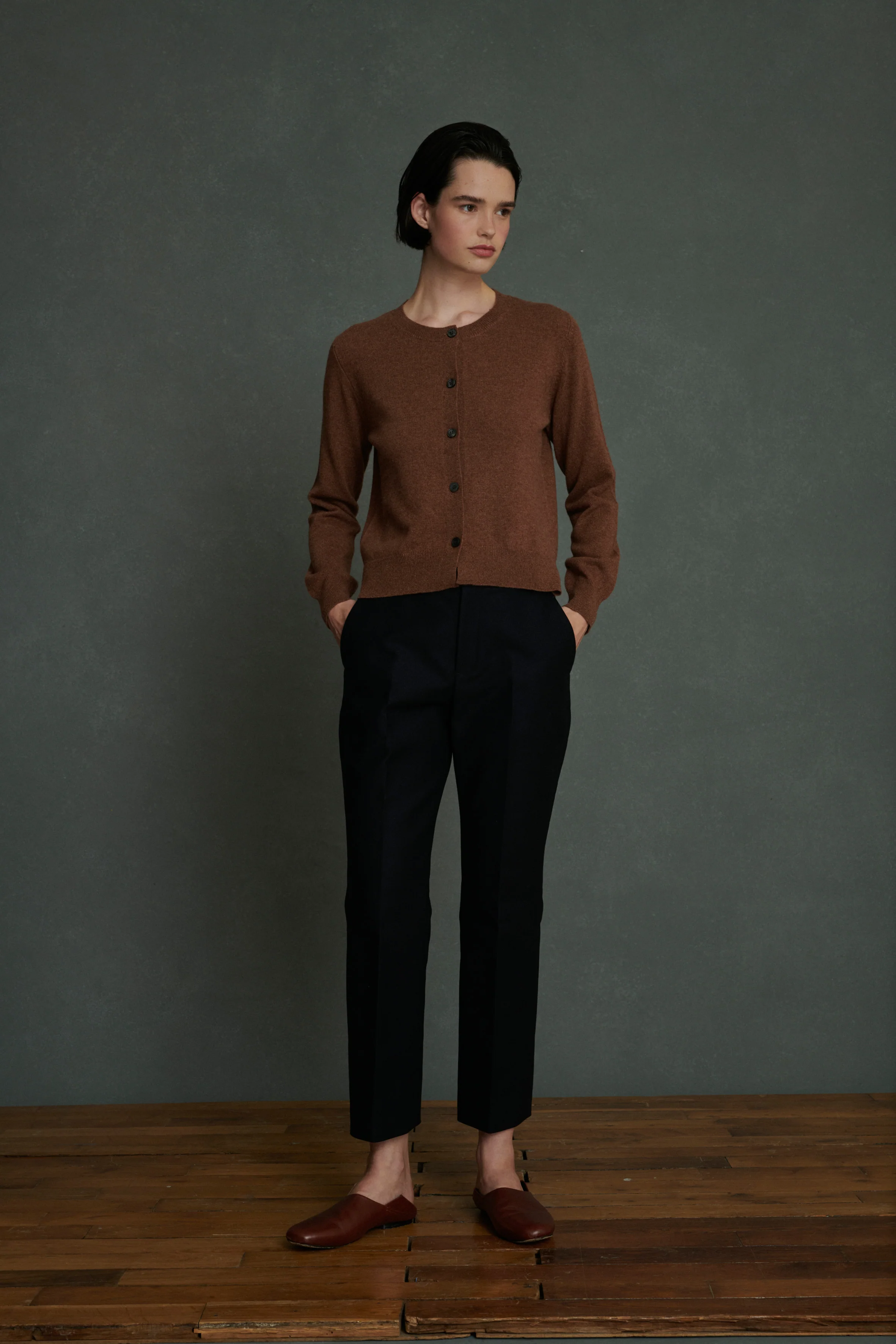 EDGAR BLACK TROUSERS