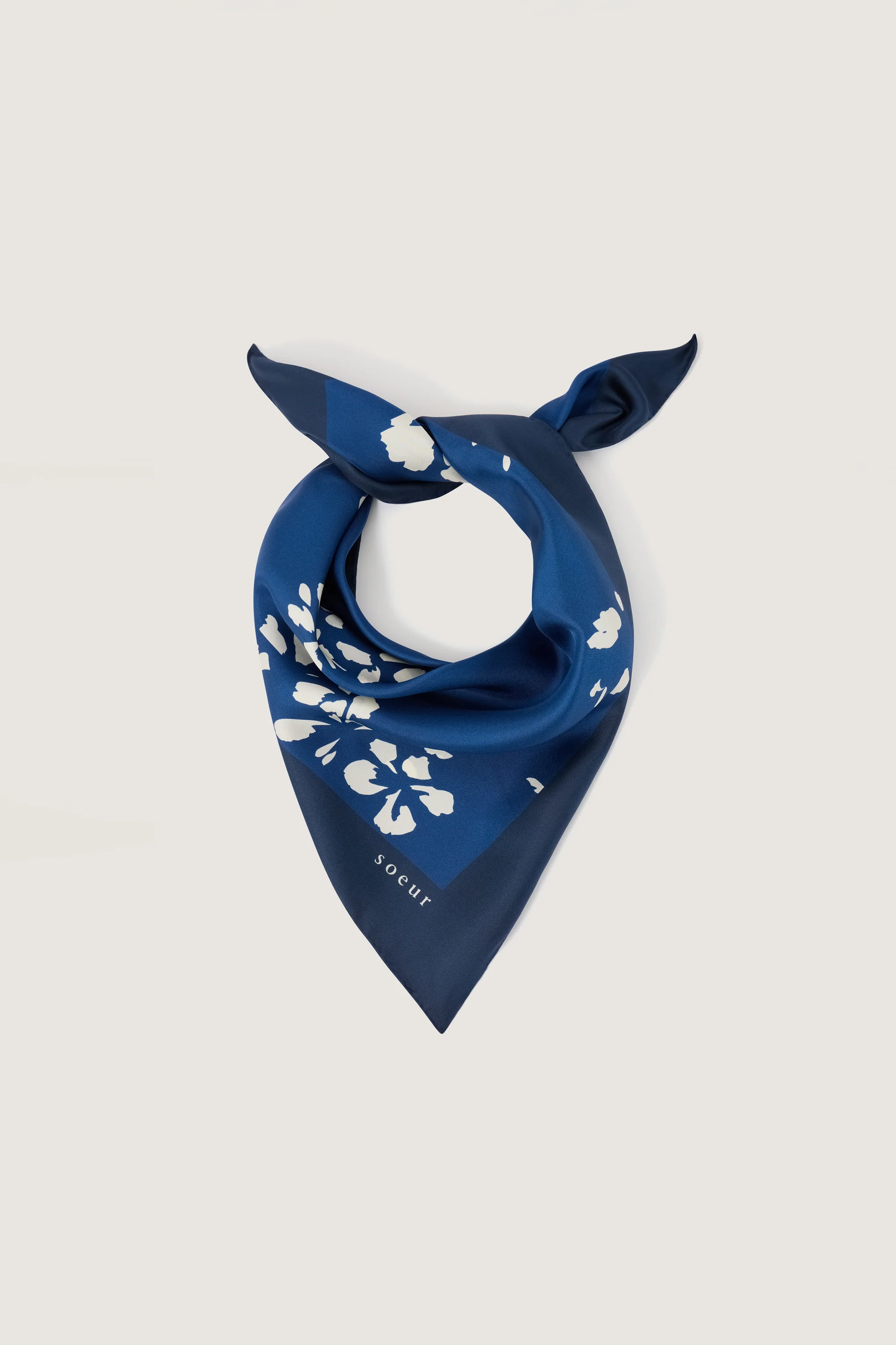 CAPUCINE BLUE SCARF