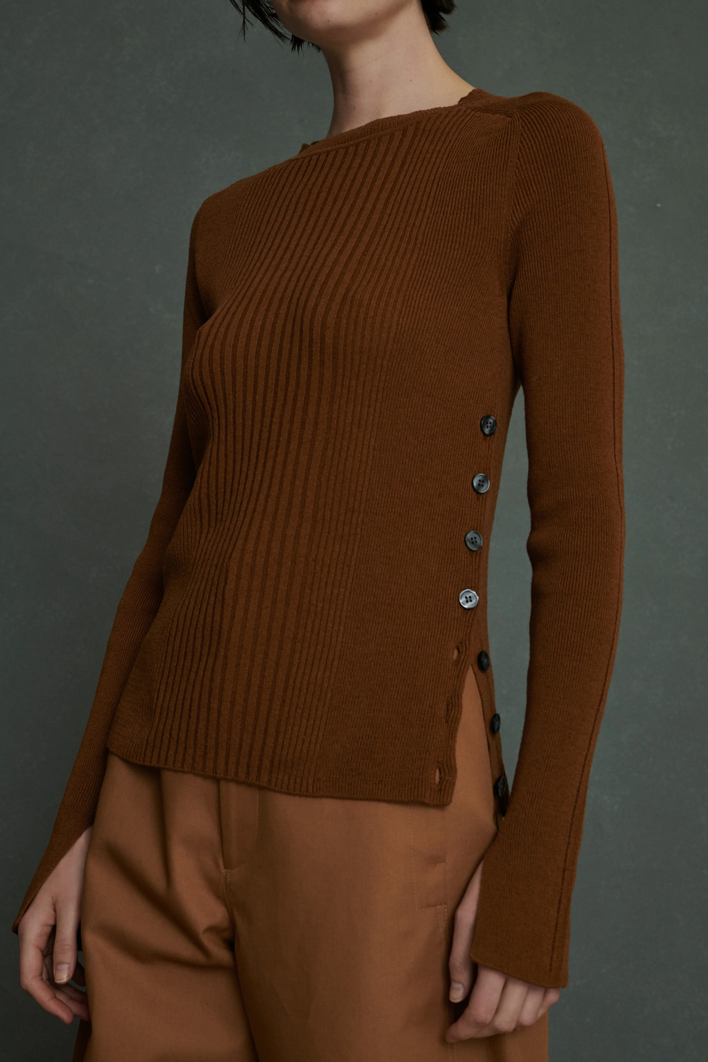 ANDREE BROWN JUMPER