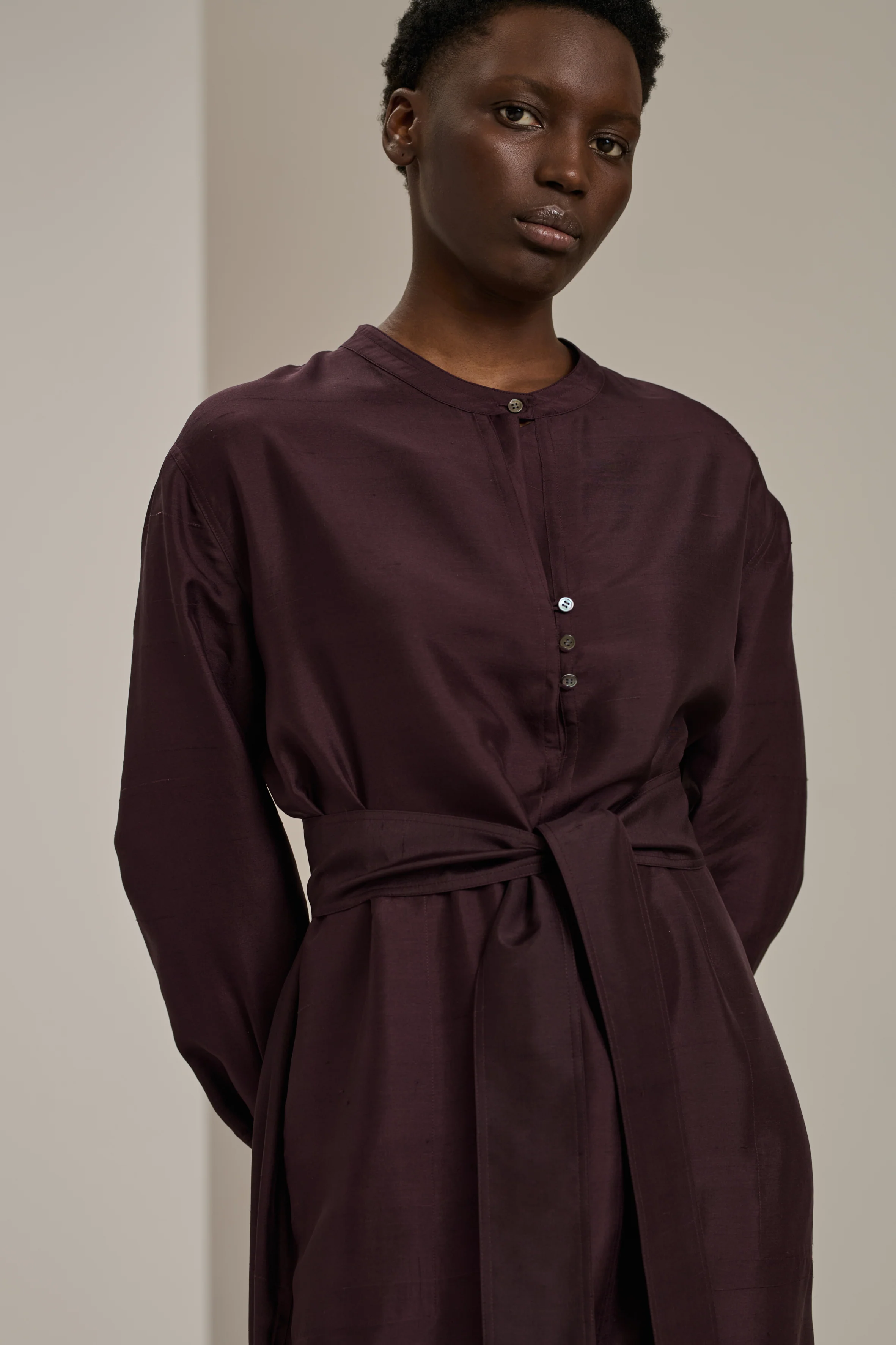 CABOURG PURPLE DRESS
