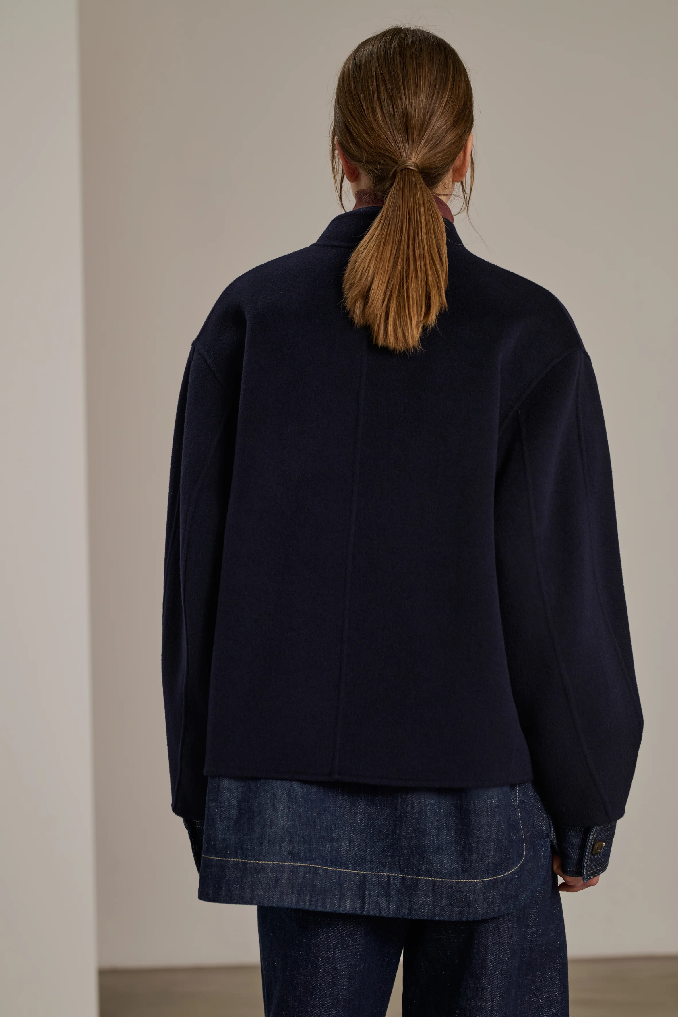 WINDSOR NAVY COAT