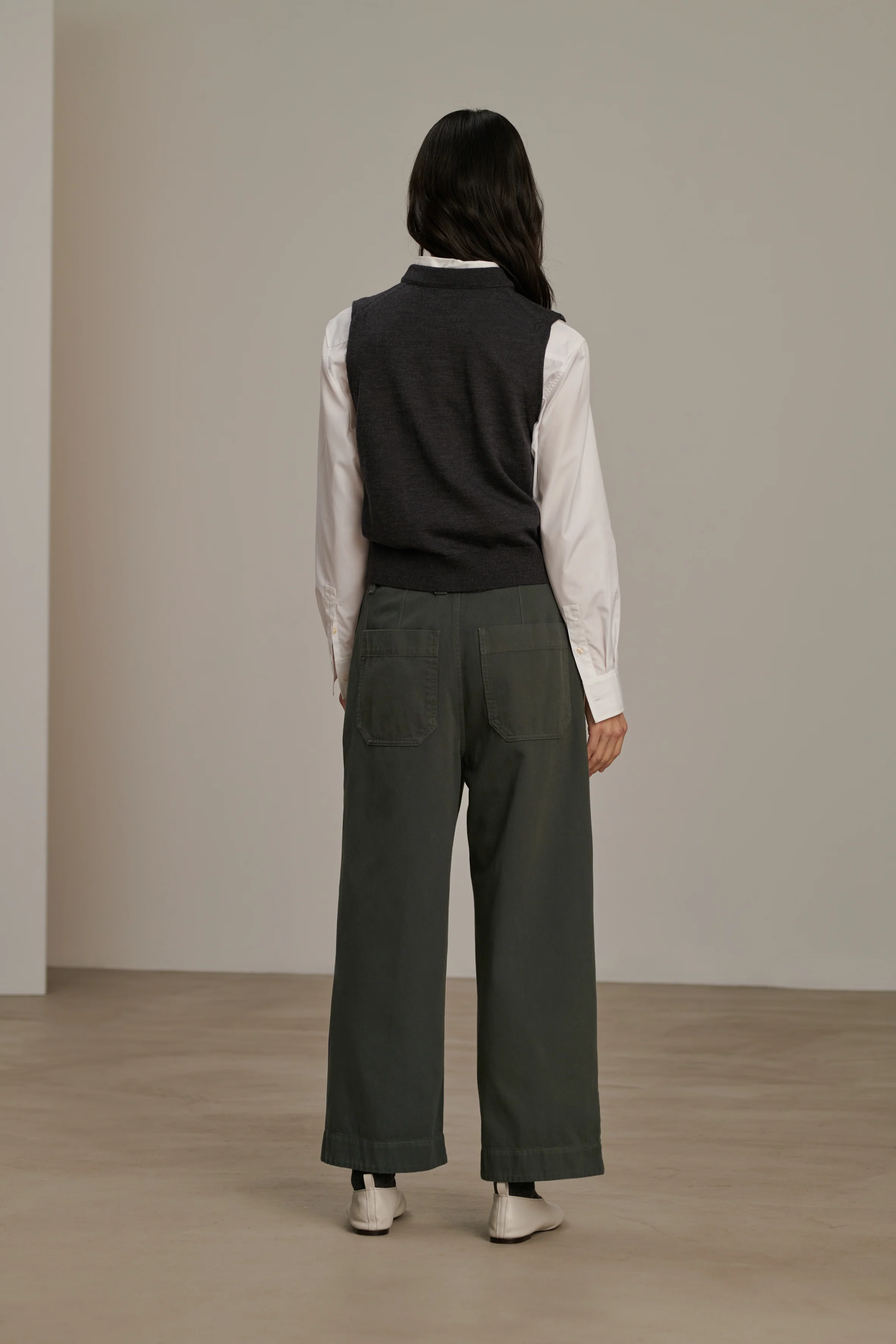 BOY GREEN TROUSERS