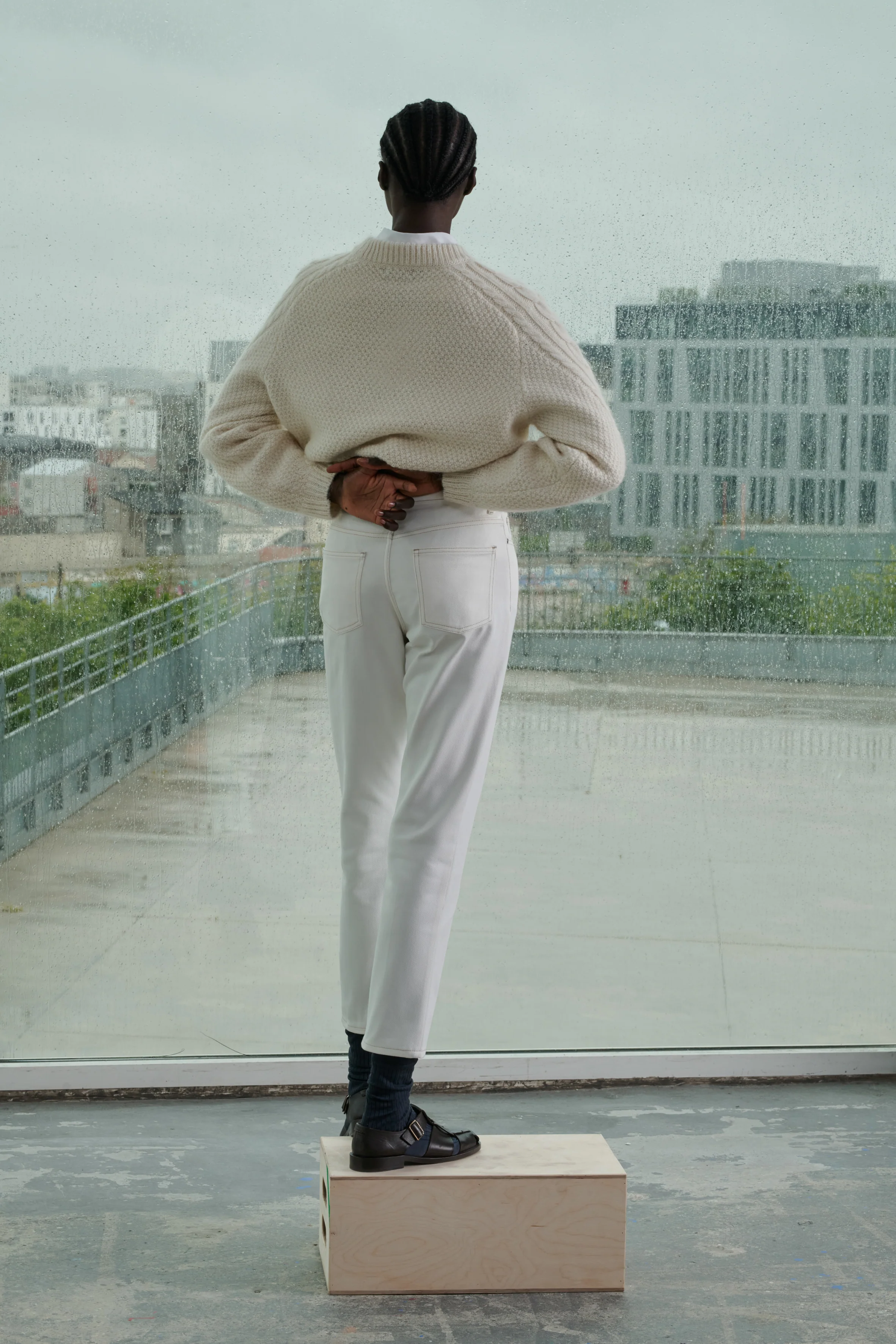 BARNEY WHITE JEANS