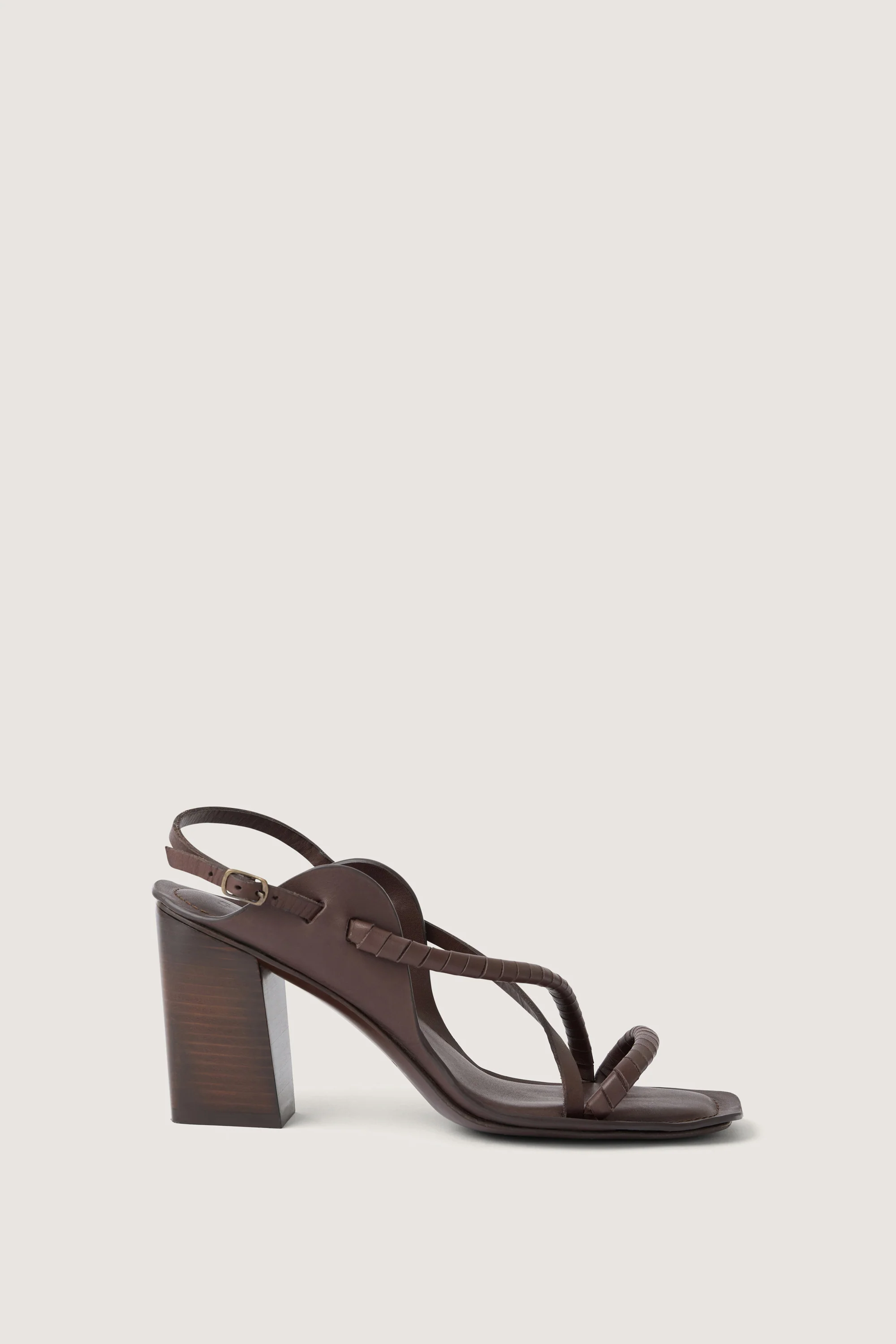 ALMA BROWN SANDALS