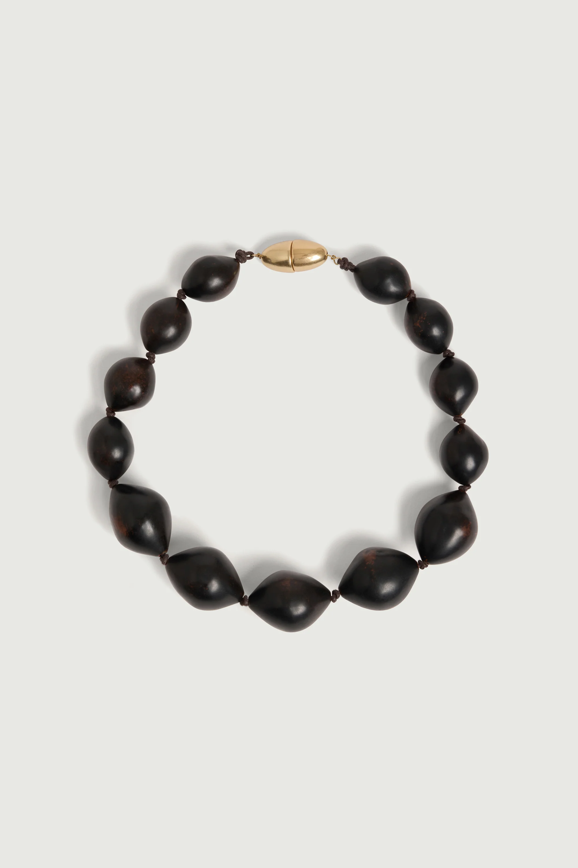 ZAMIA BROWN NECKLACE