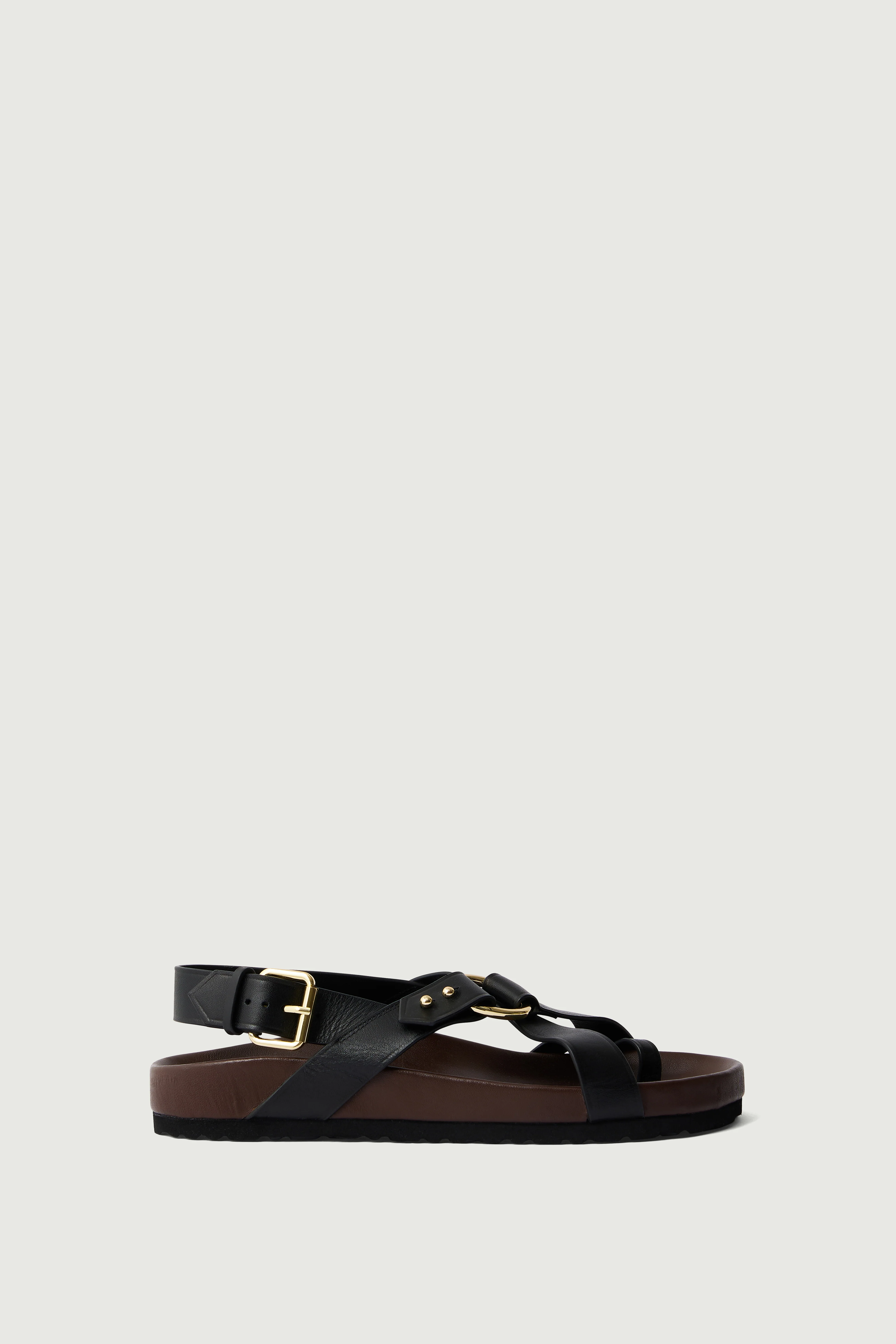 MEXICO BLACK SANDALS