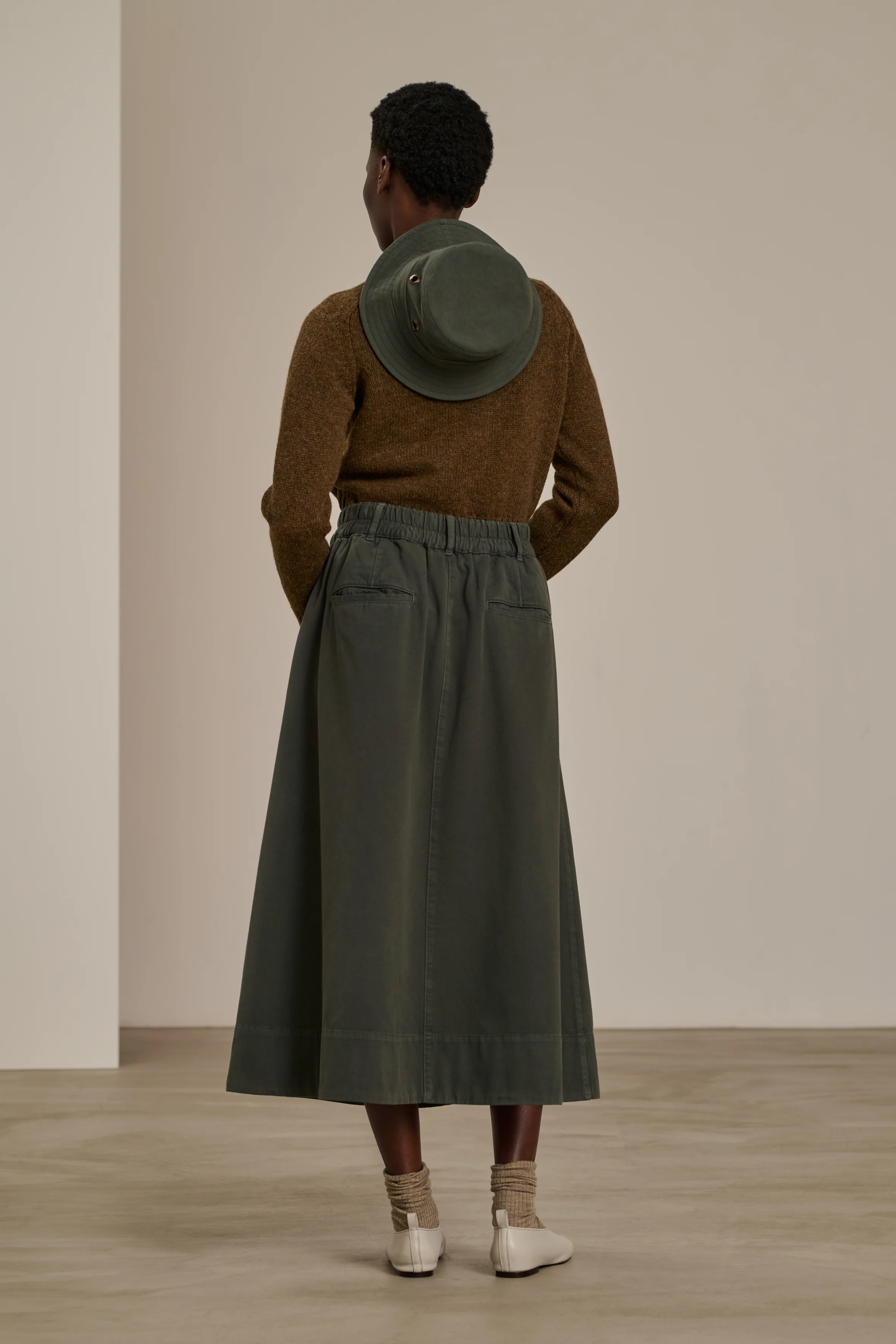 VALETTI GREEN SKIRT