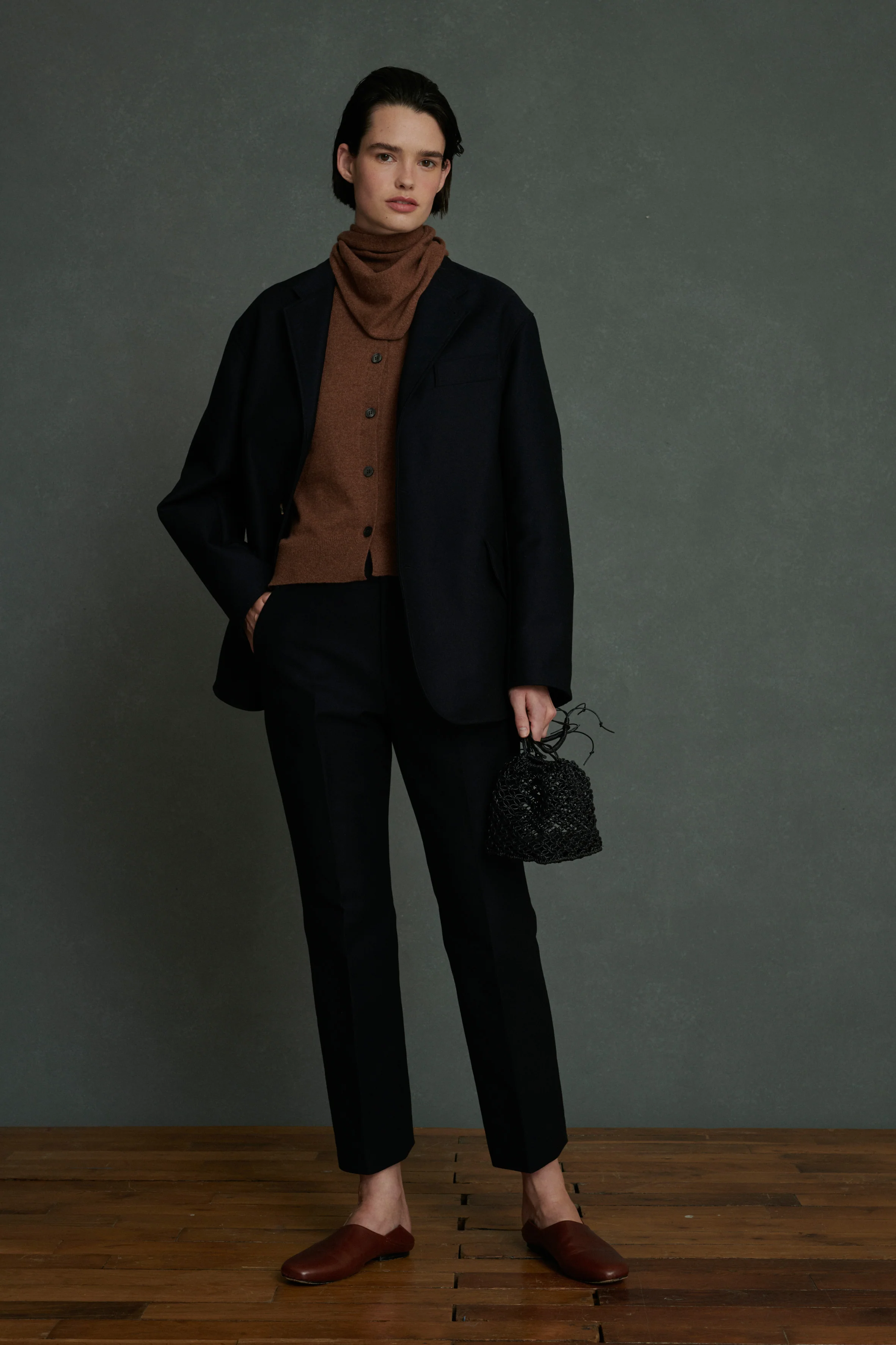 EDGAR BLACK TROUSERS