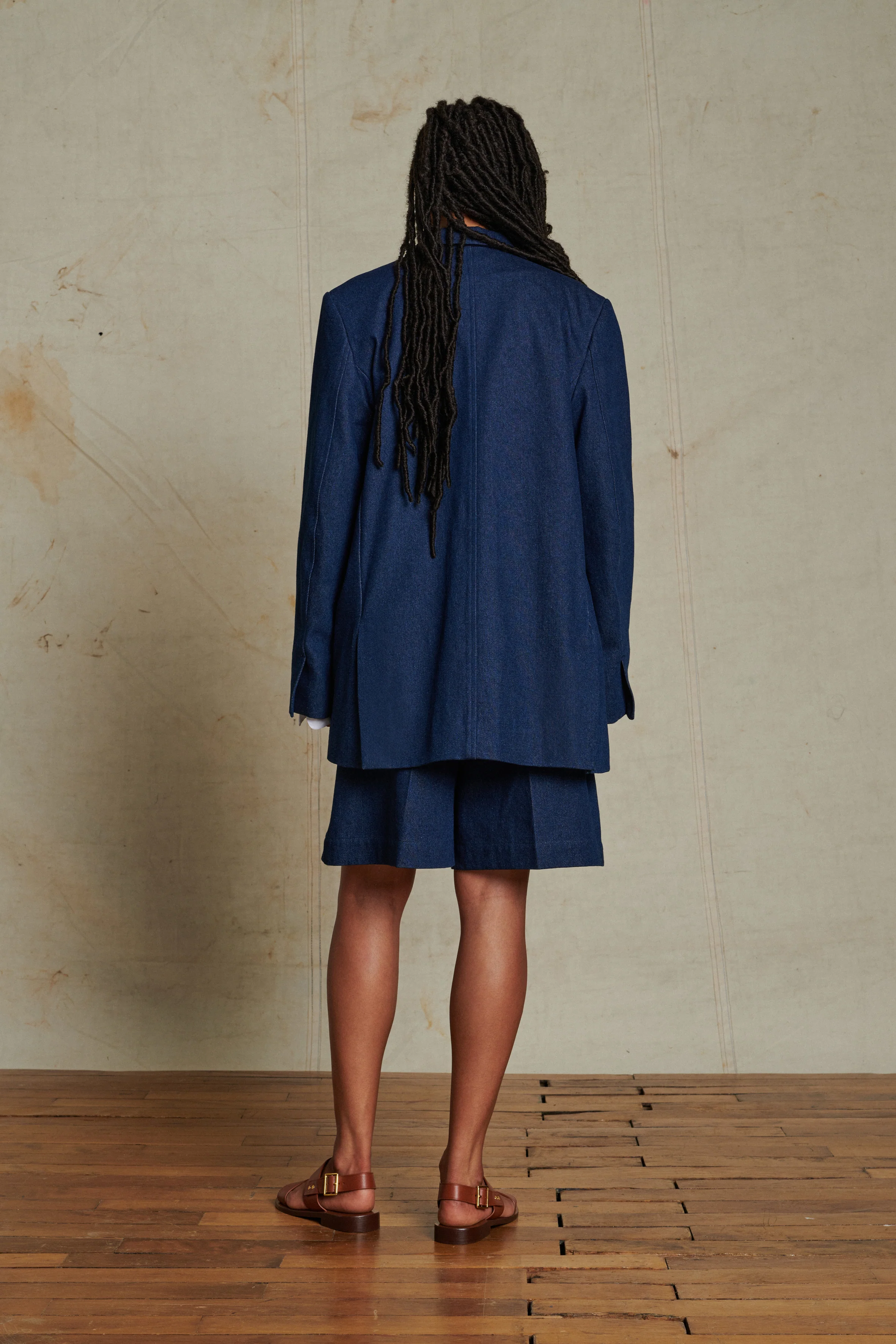 ANGE NAVY SHORTS