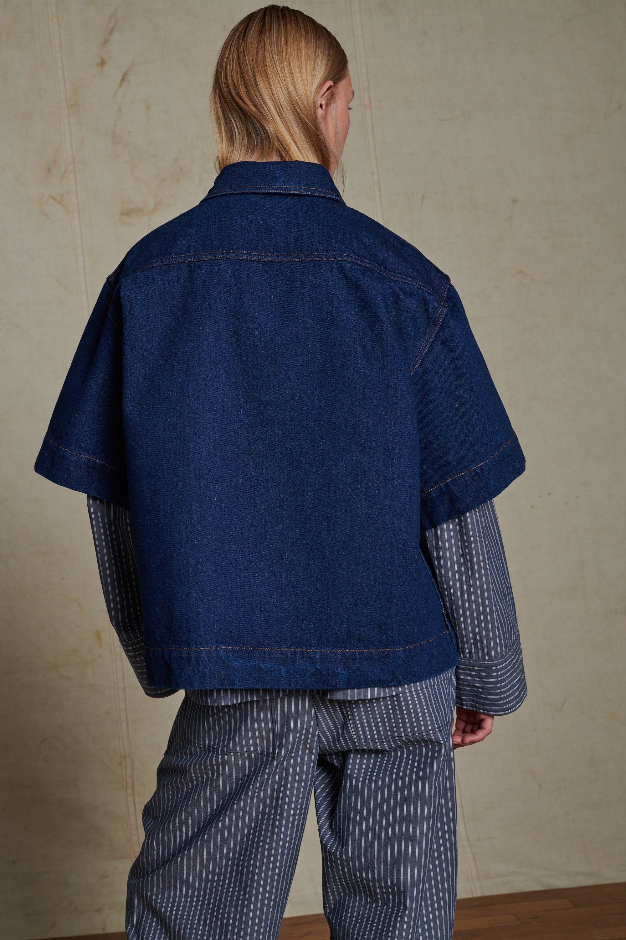 ANTOINETTE BLUE SHIRT