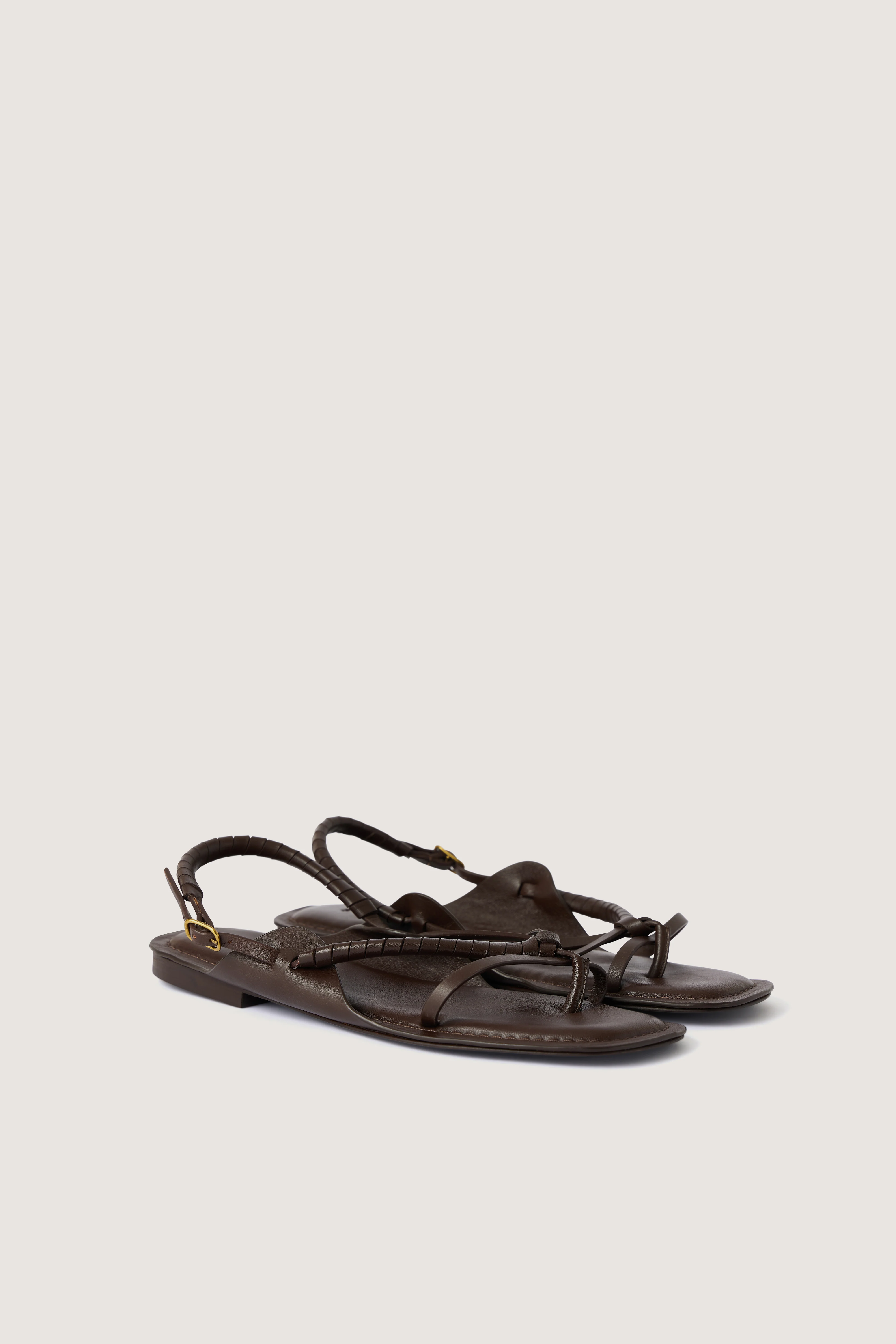 ANAIS BROWN SANDALS