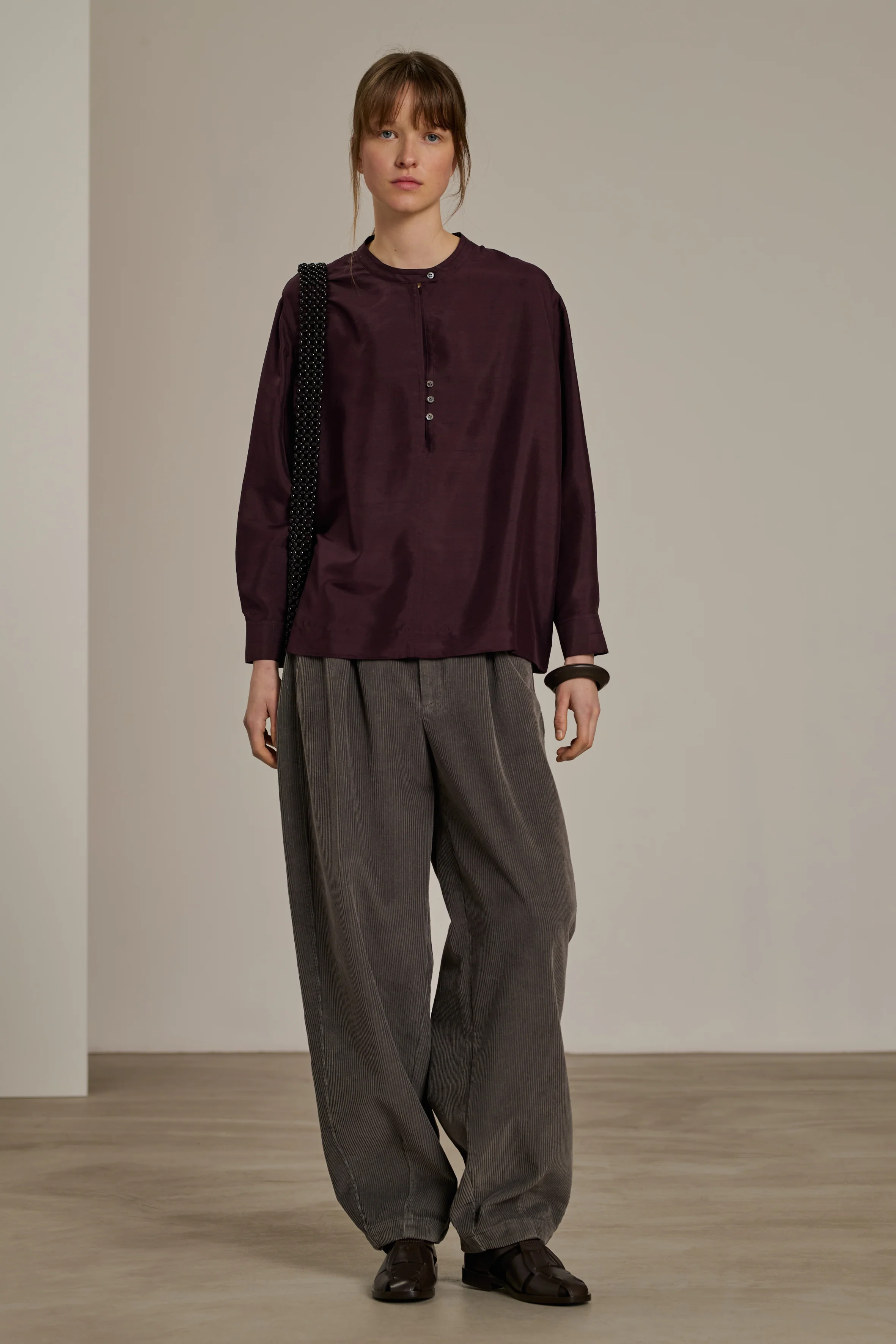 BADEN PURPLE BLOUSE