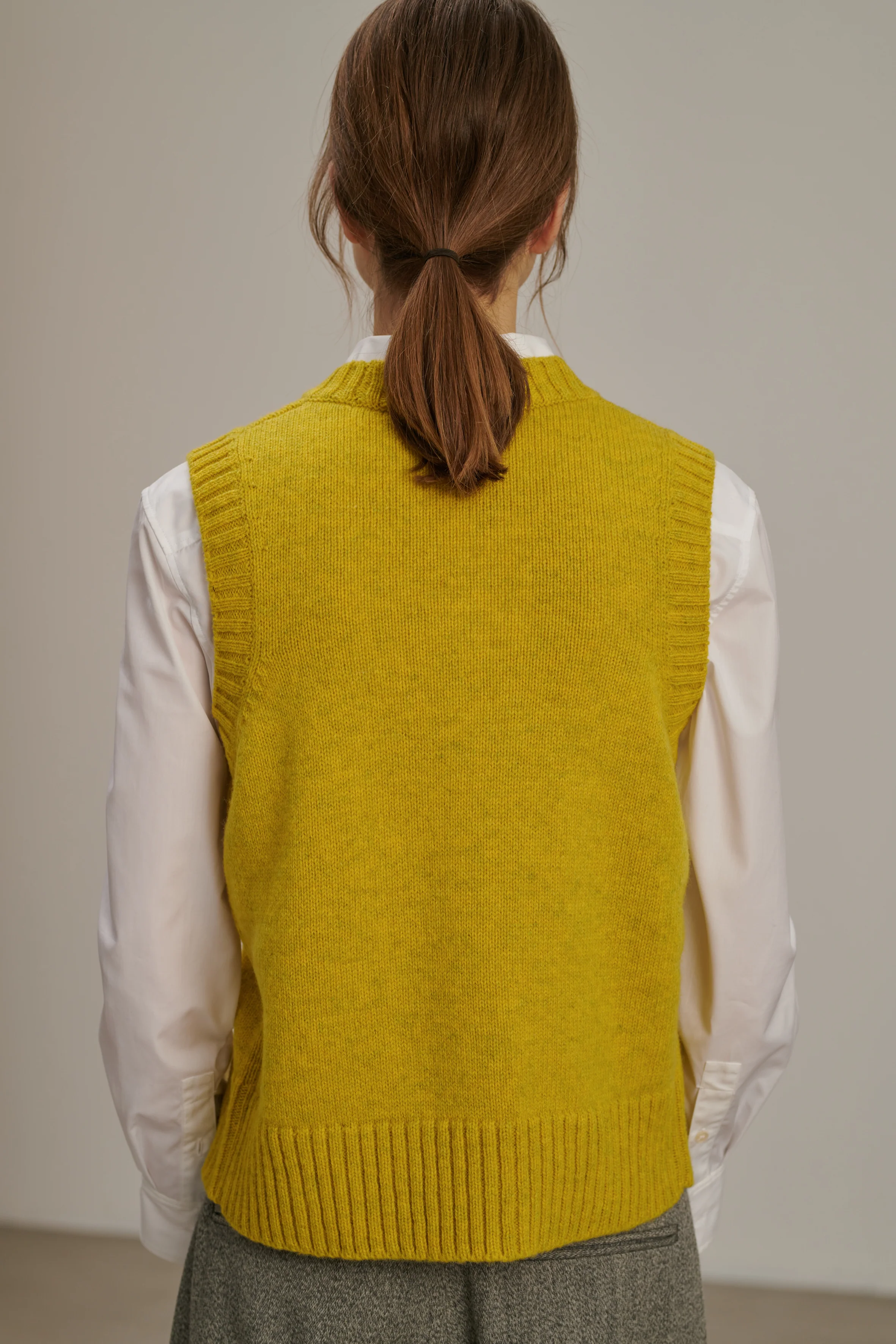 NAMASTE YELLOW JUMPER
