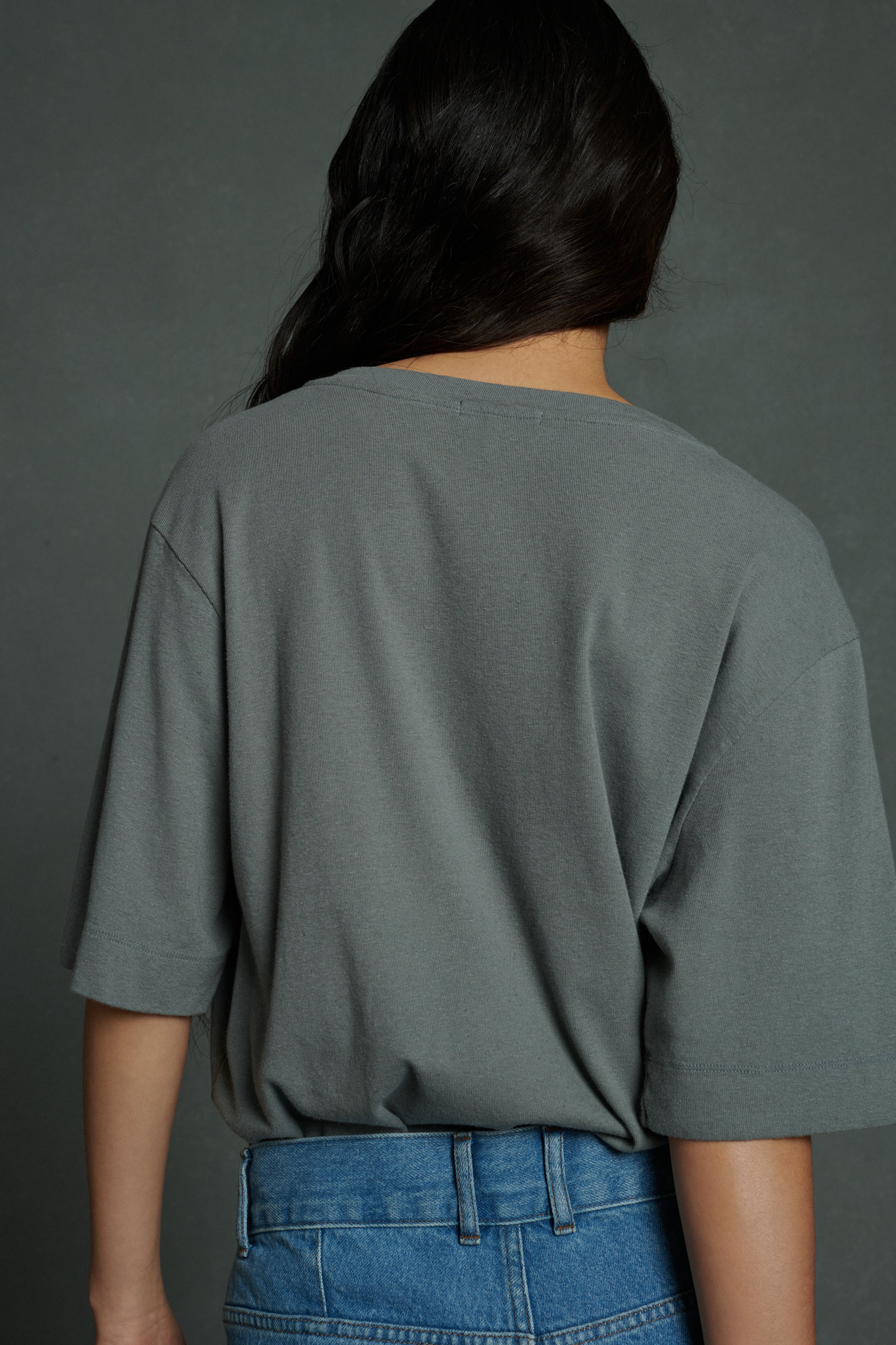 ALICIA GREEN TEE-SHIRT