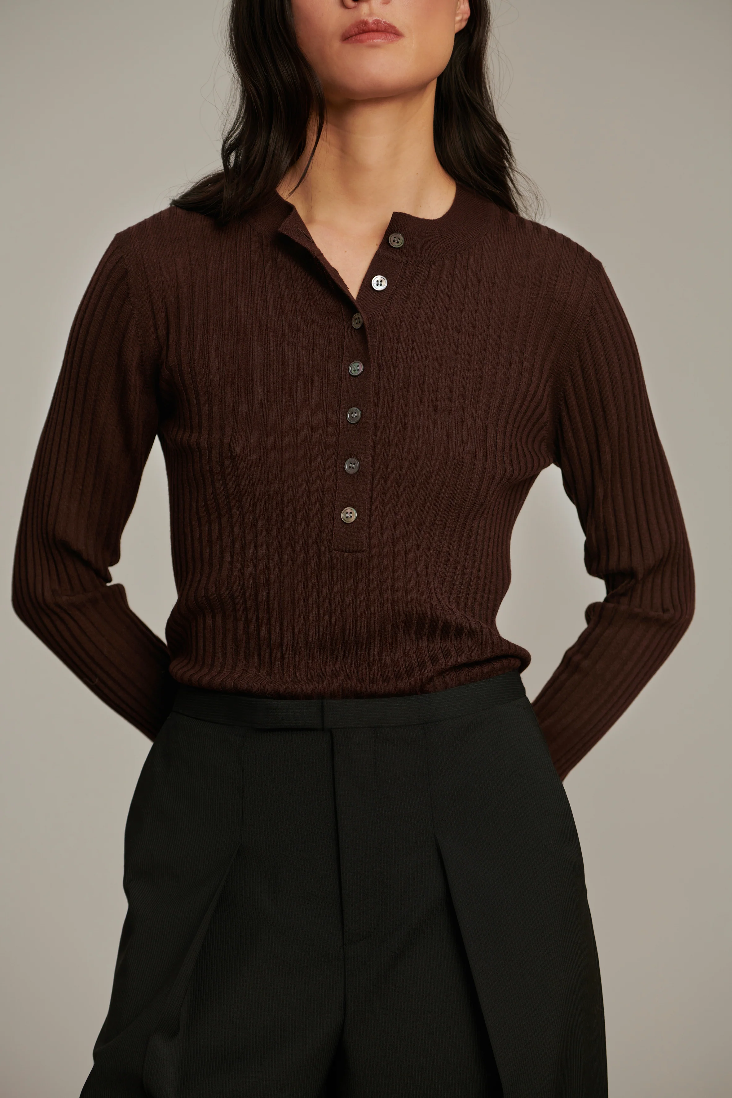 BUFFALO BROWN JUMPER