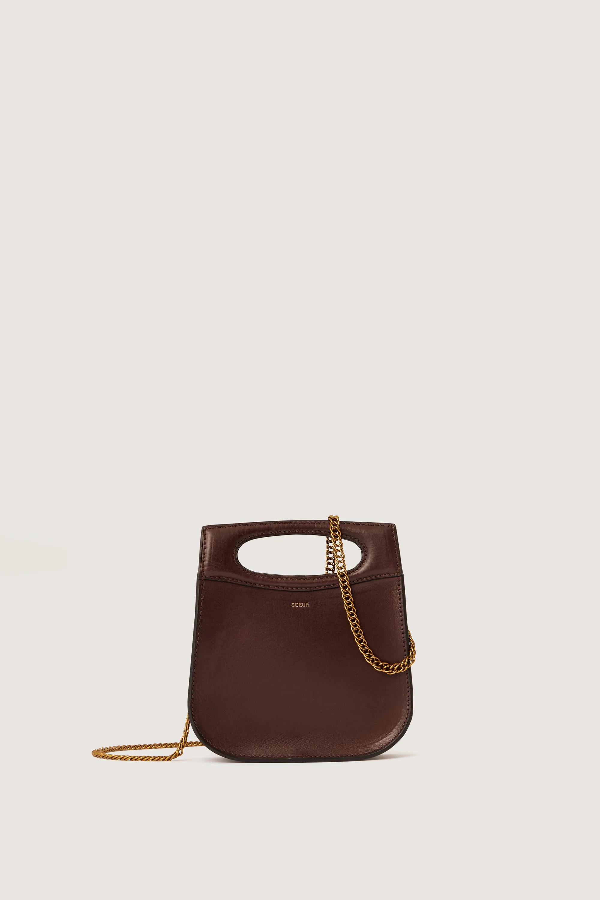 CHERI BURGUNDY MINI BAG