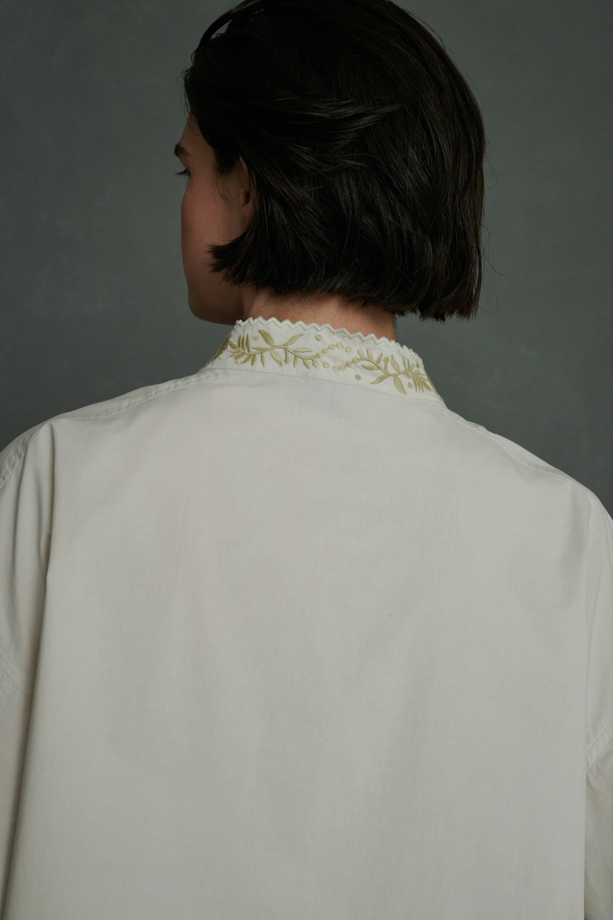 POEME GREY BLOUSE