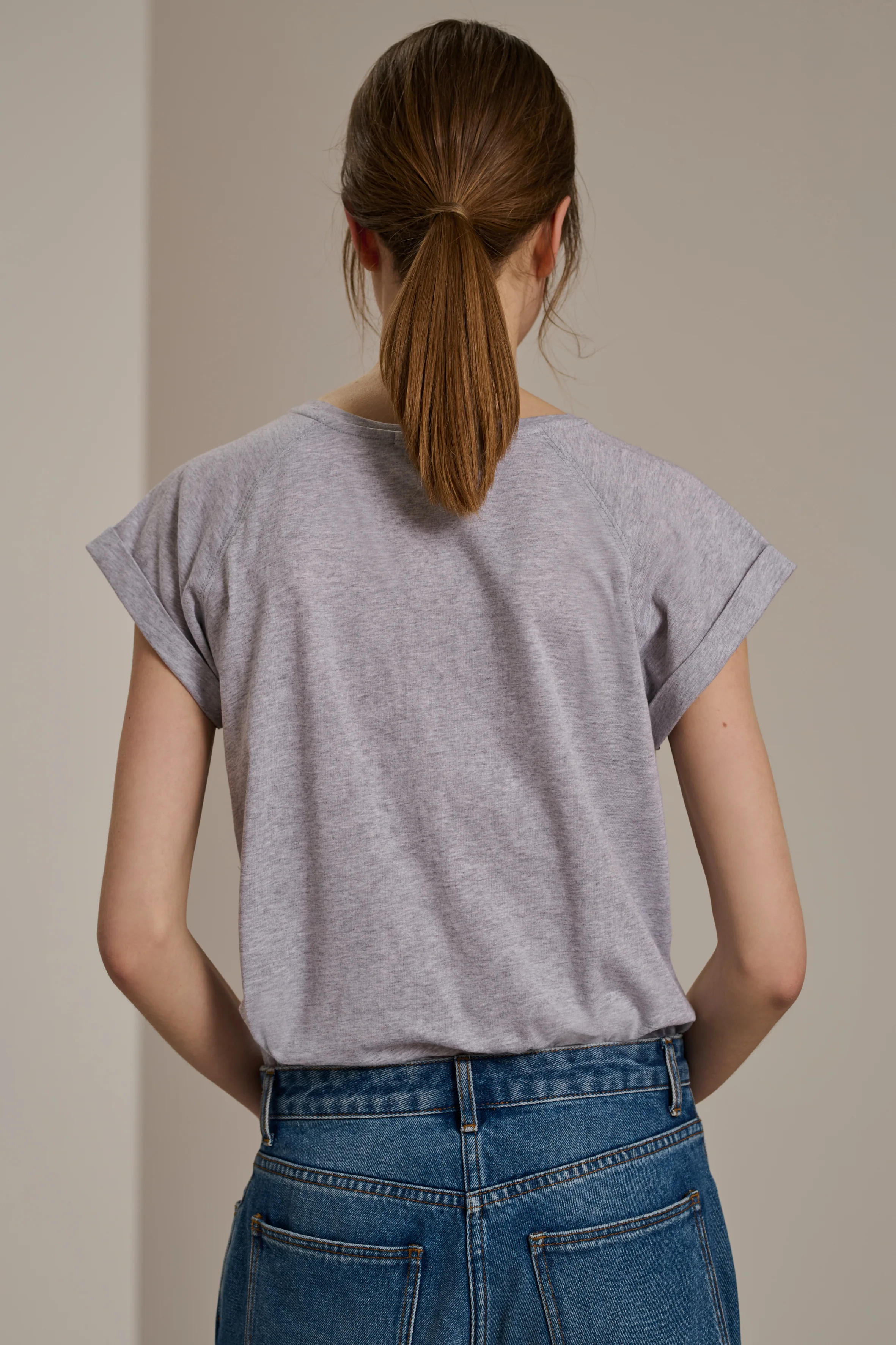 VALENTINA GREY TEE-SHIRT