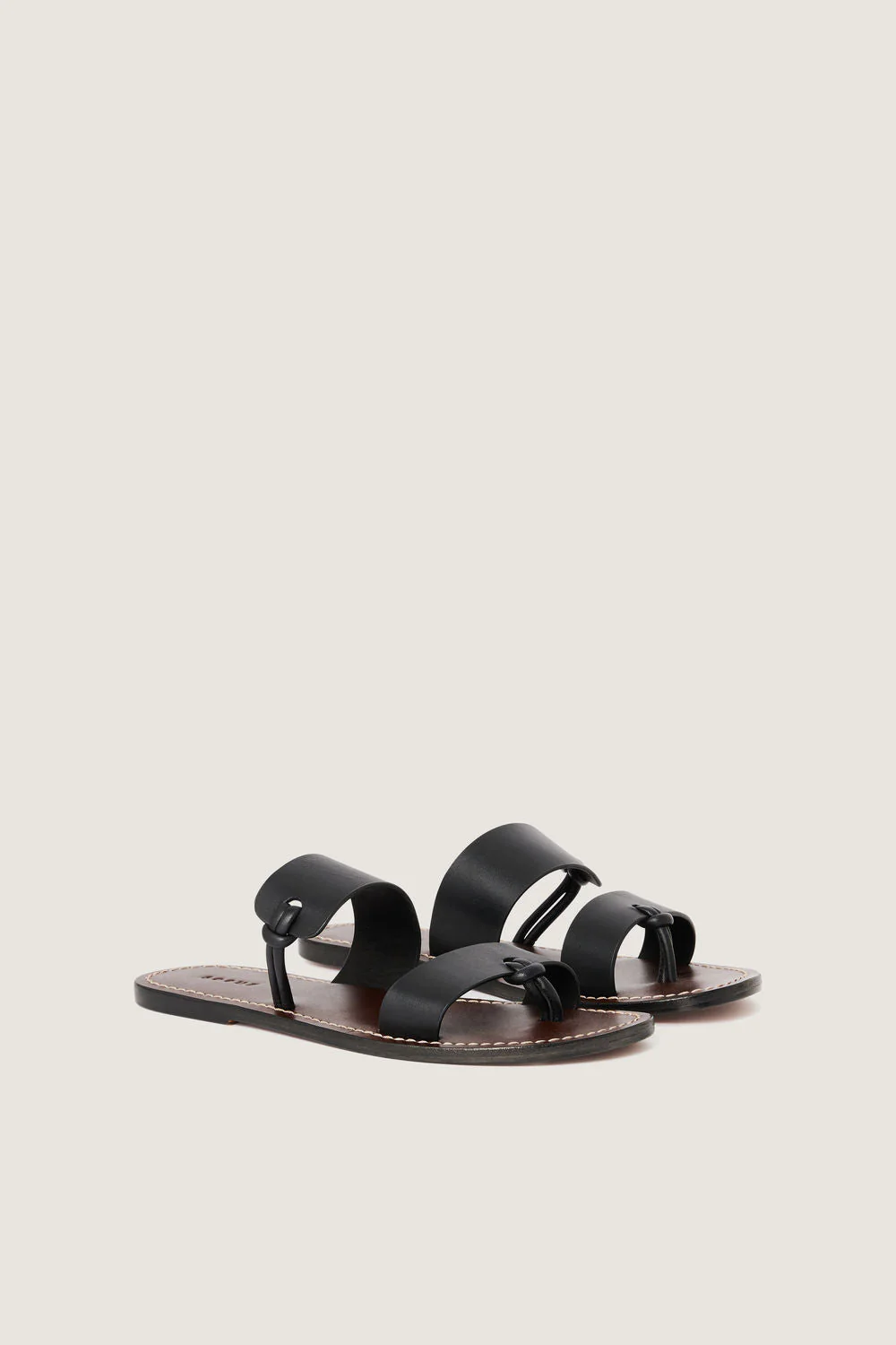 UPTOWN BLACK SANDALS