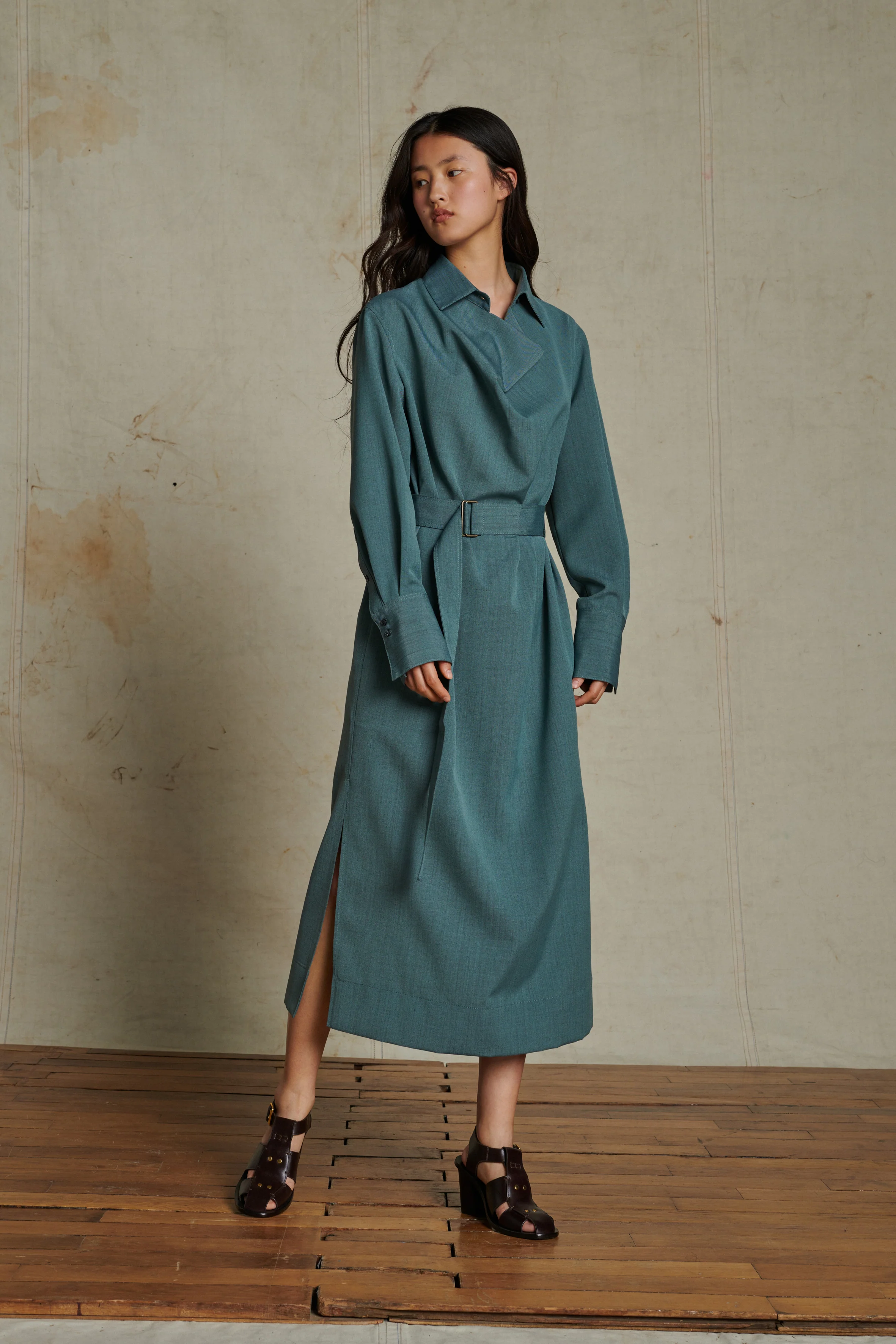 ARPEGE GREEN DRESS