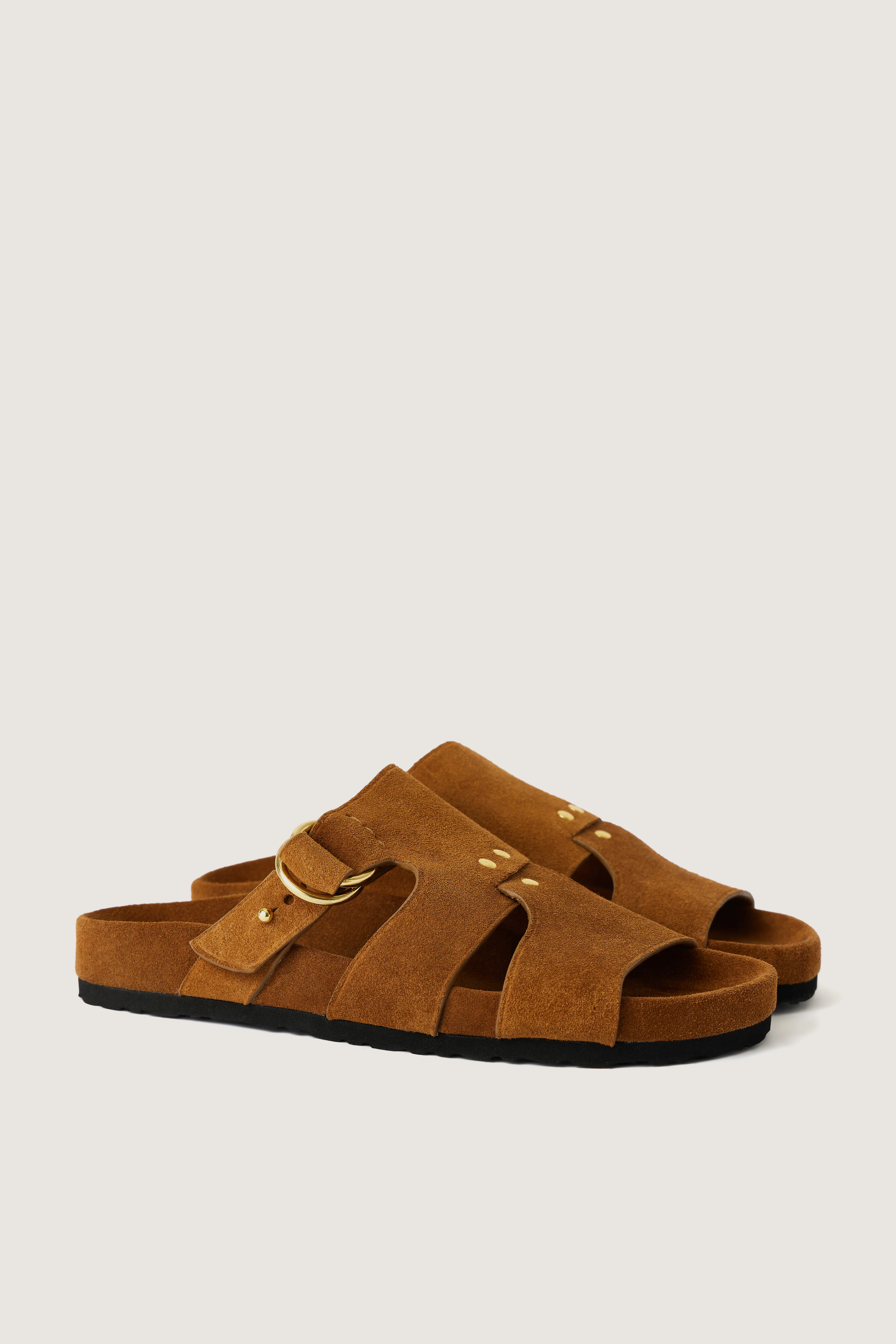 AMBER BROWN SANDALS