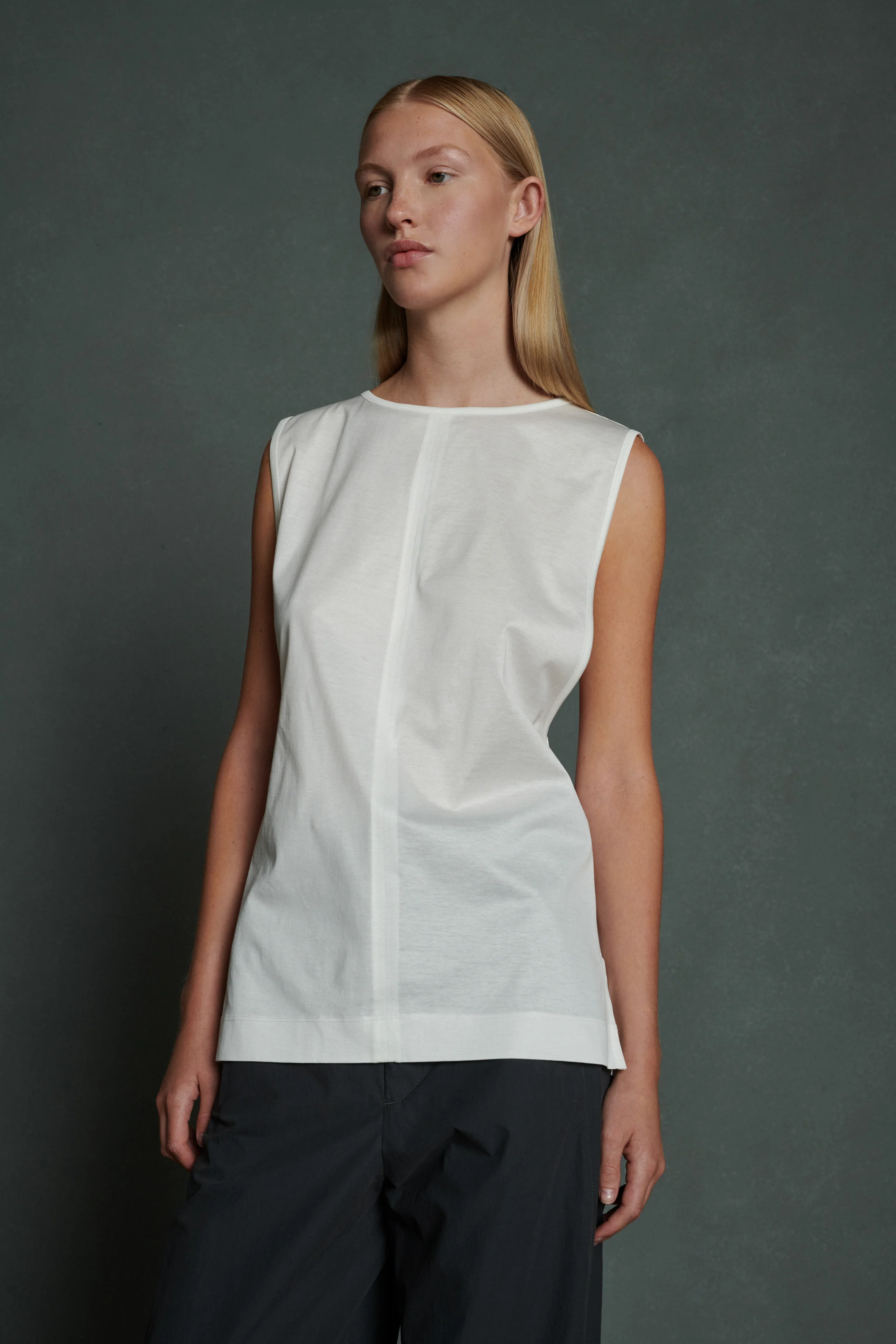 AMAYA WHITE TEE-SHIRT