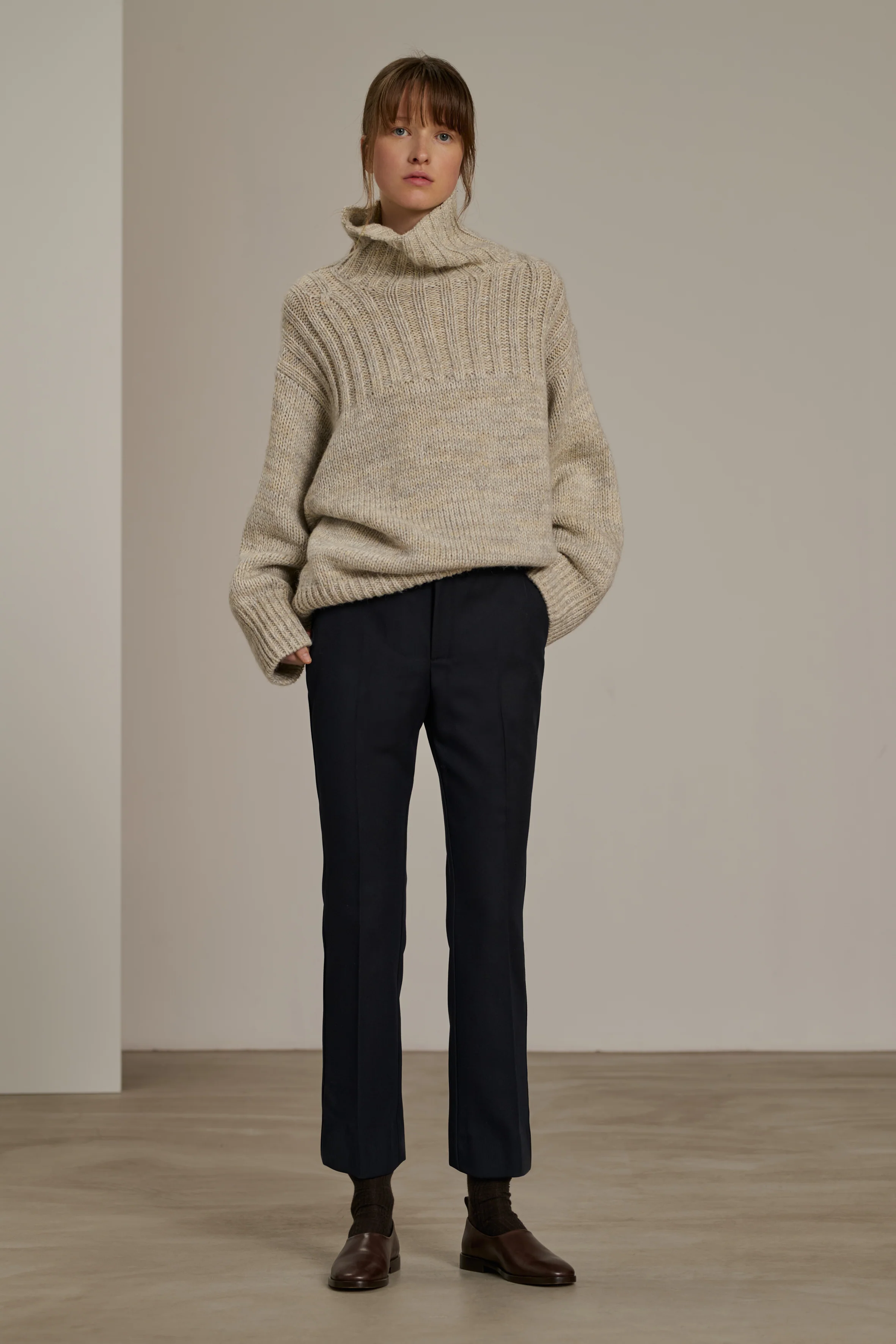 EDGAR BLACK TROUSERS