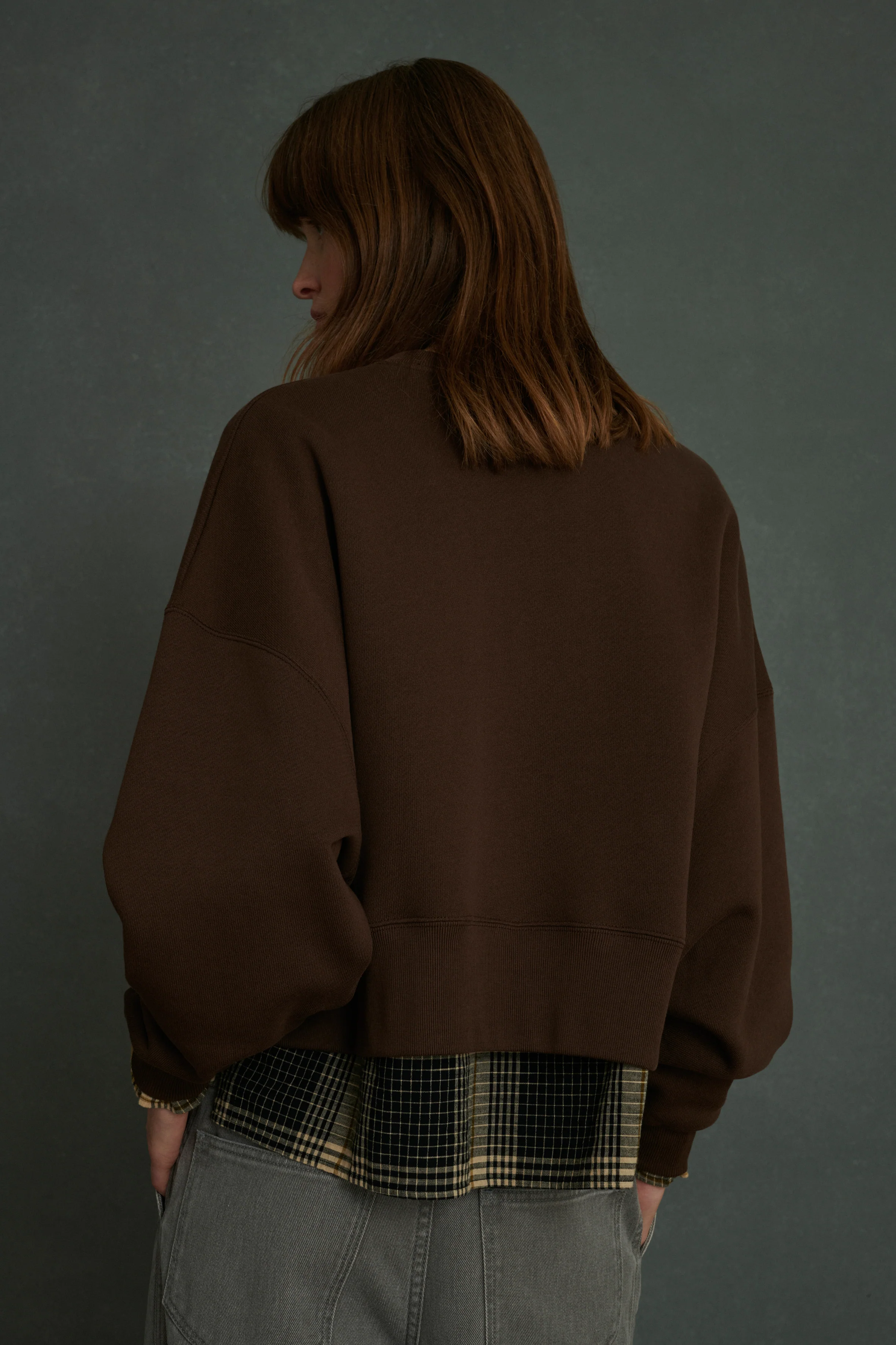WILLOW BROWN SWEATSHIRT