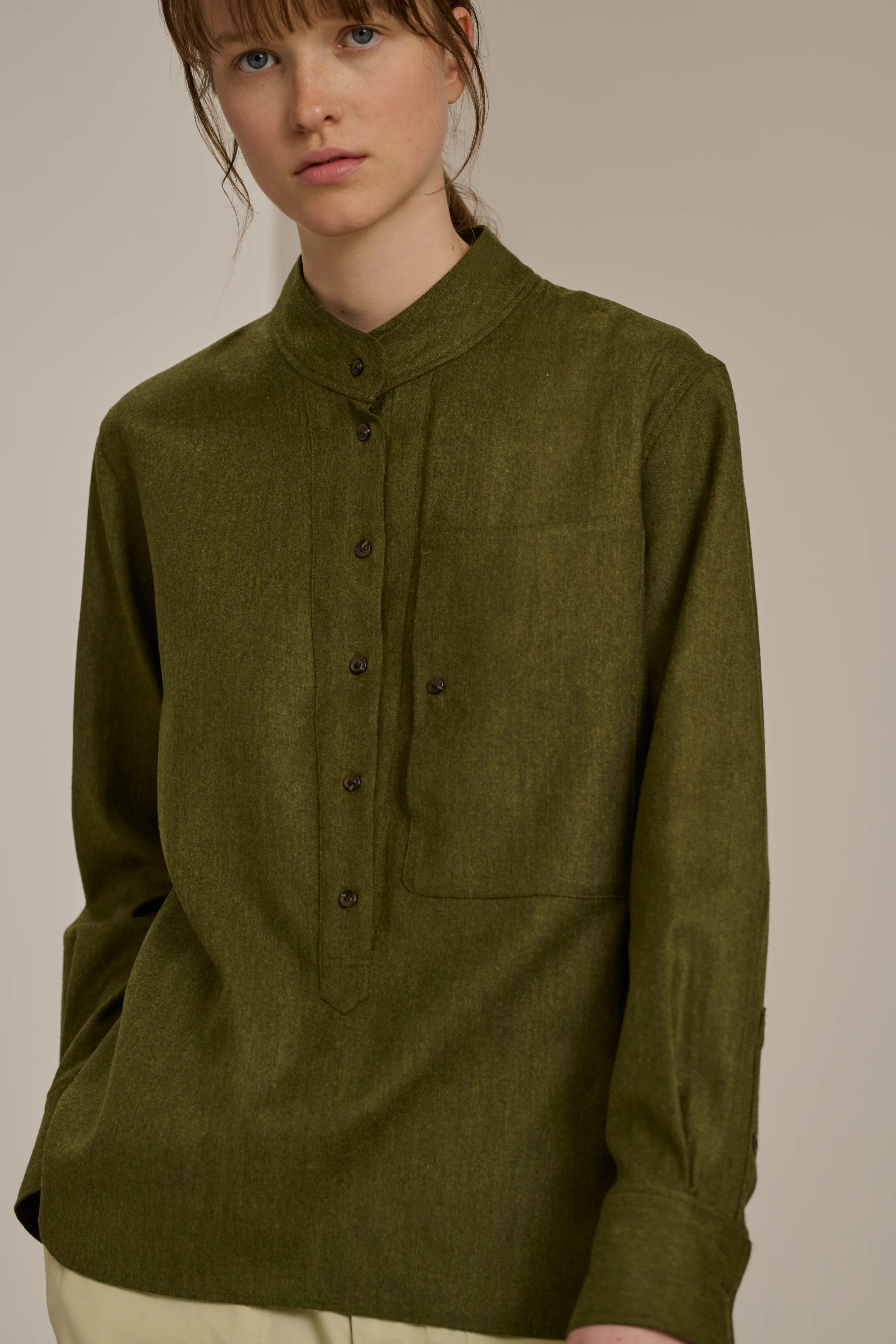 CROATIA KHAKI BLOUSE