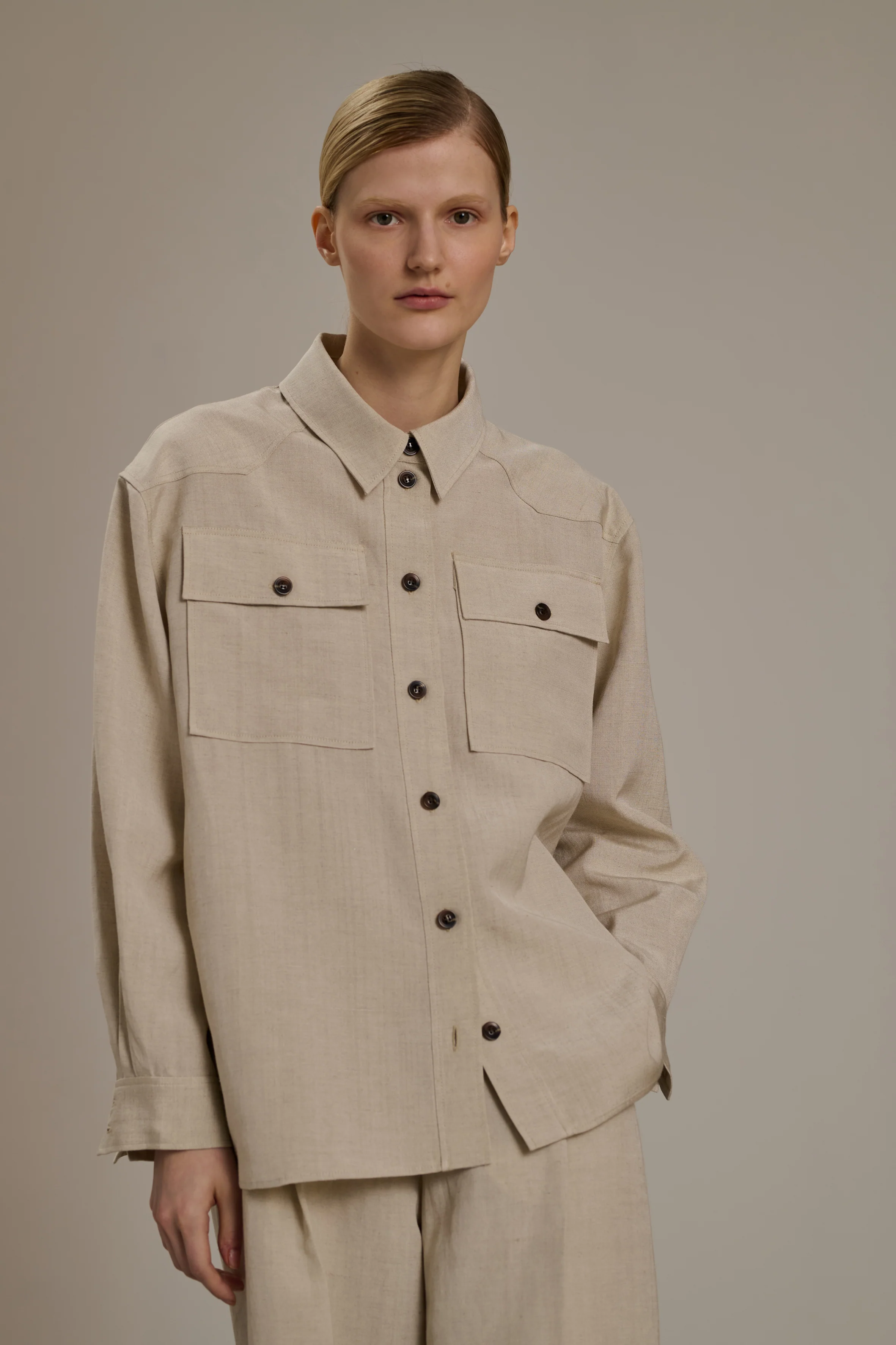 BRUXELLES BEIGE SHIRT