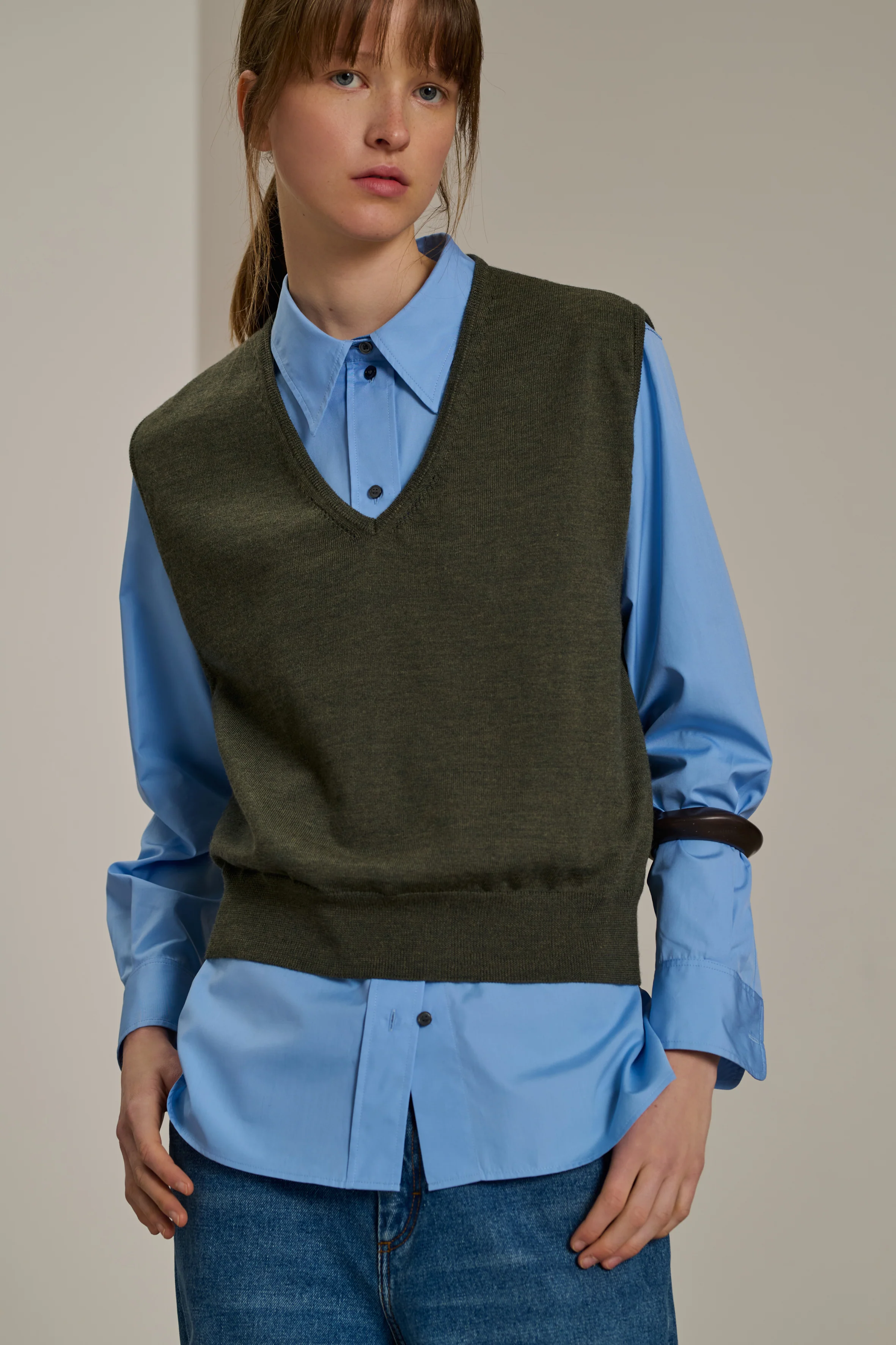 SAPHIR BLUE SHIRT