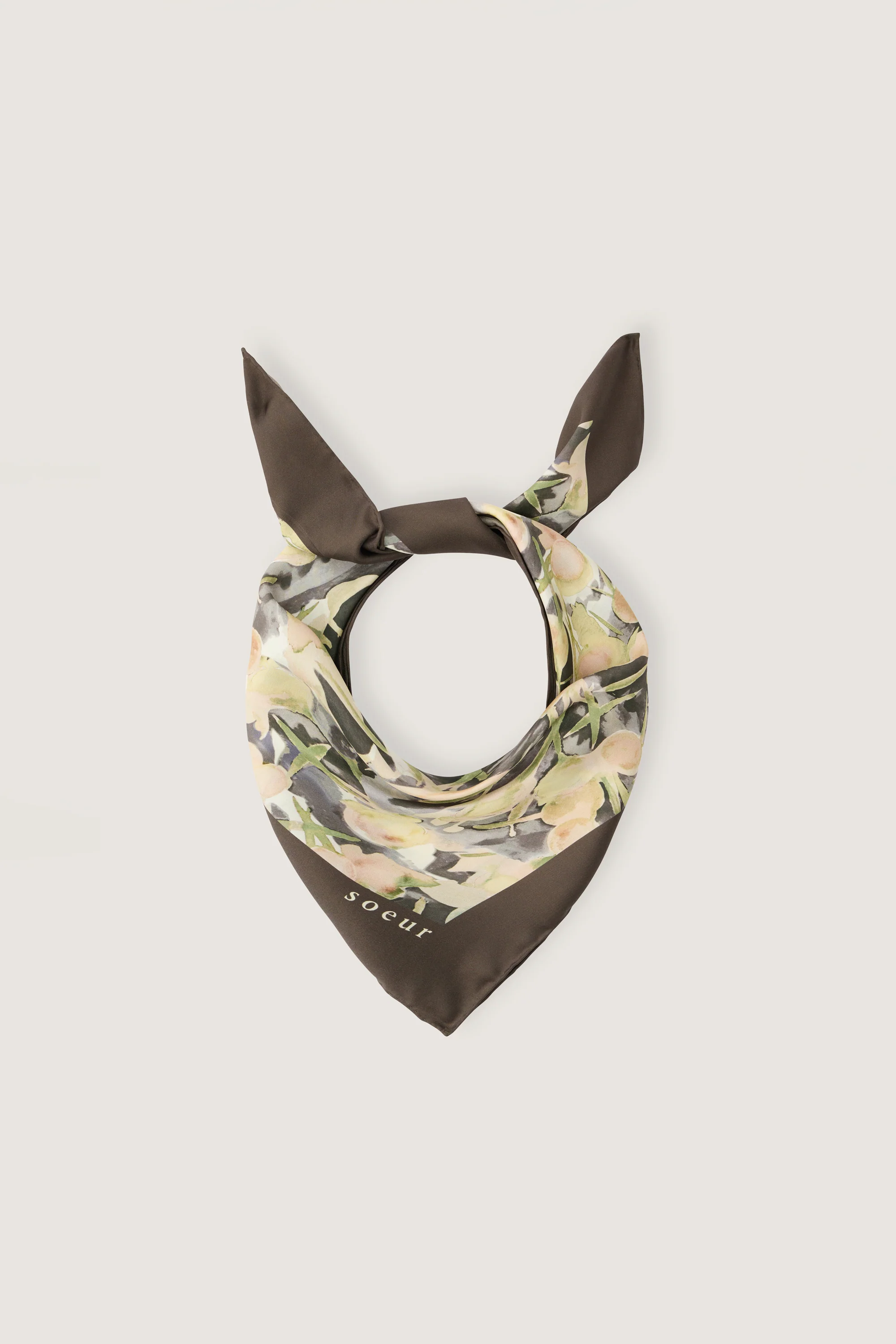 CAPUCINE GREY SCARF