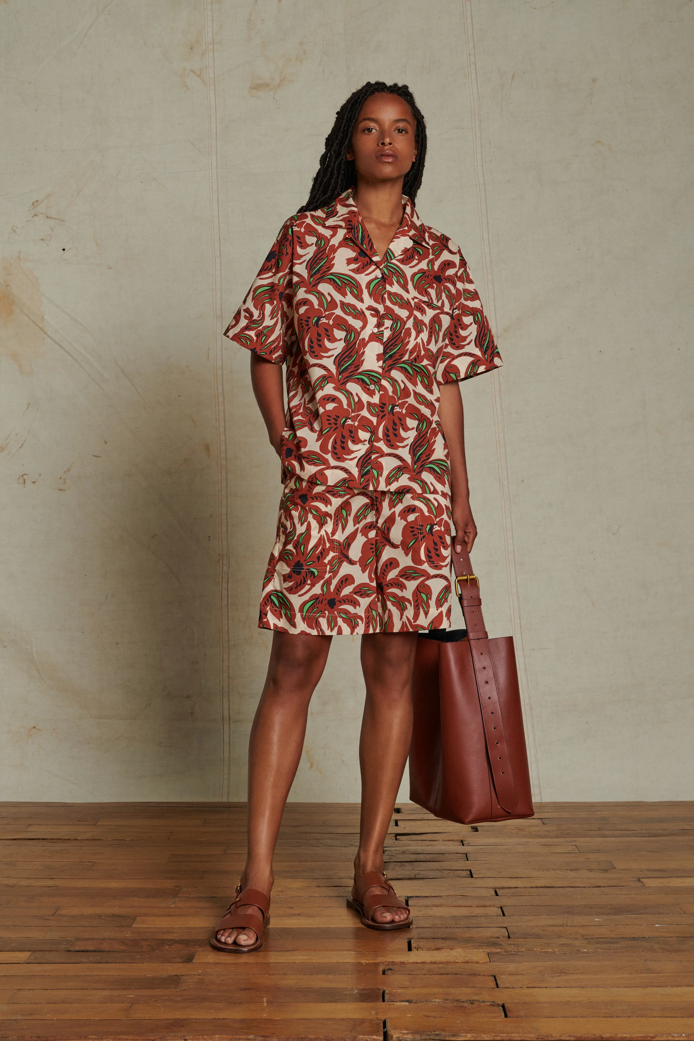 ACAPULCO BROWN SHORTS