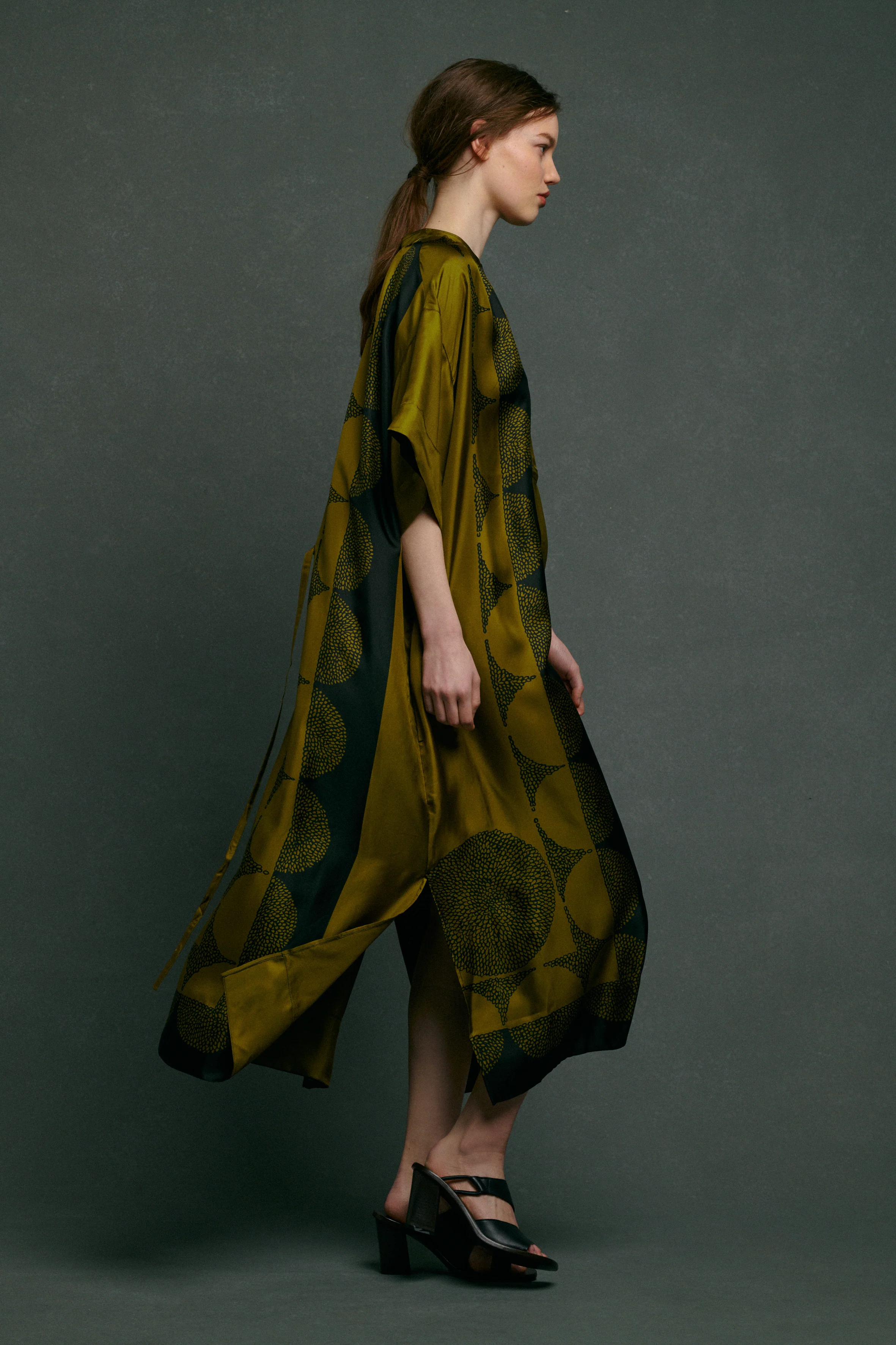 ATHENA KHAKI DRESS