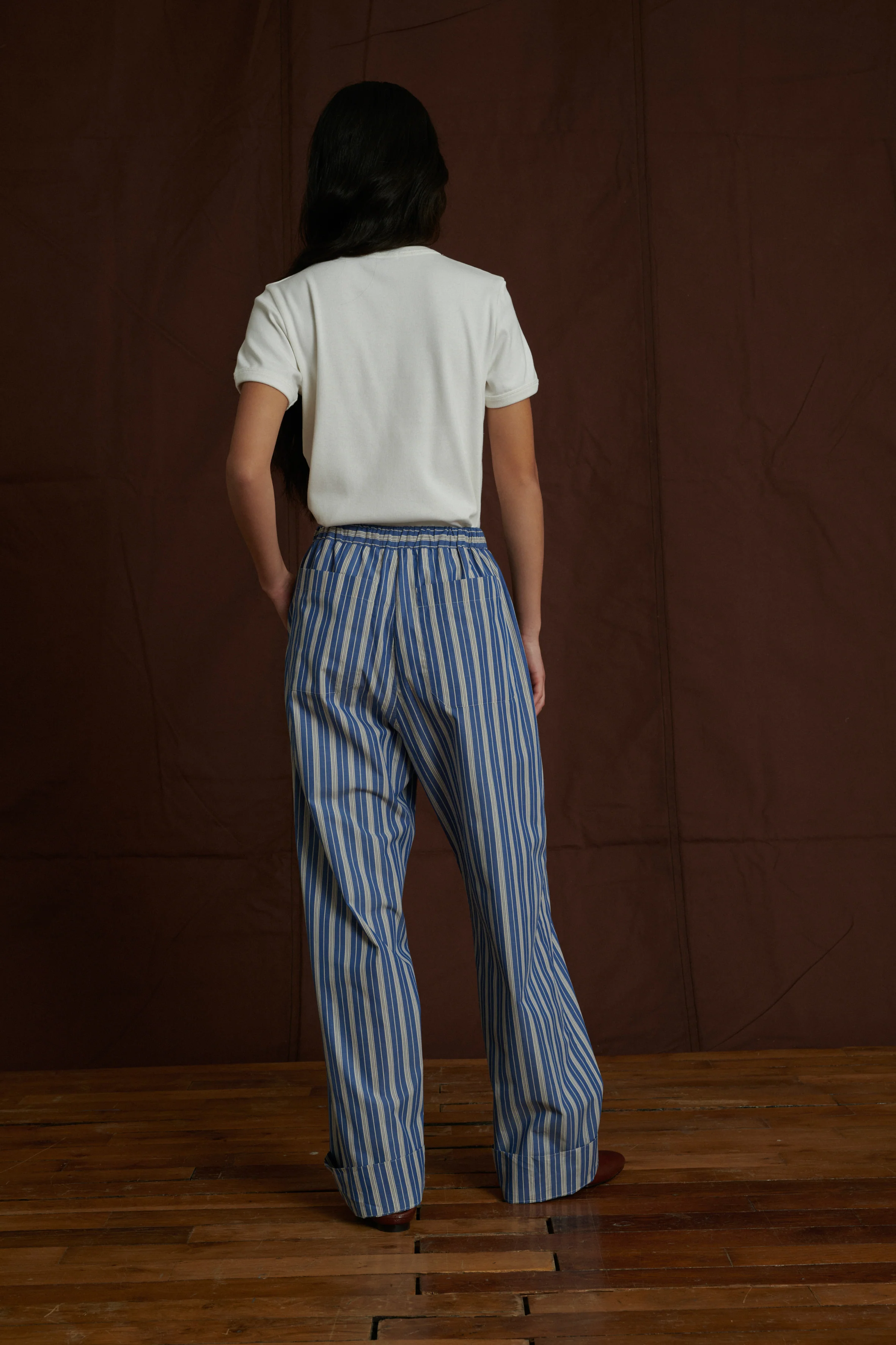 ALBERT BLUE TROUSERS
