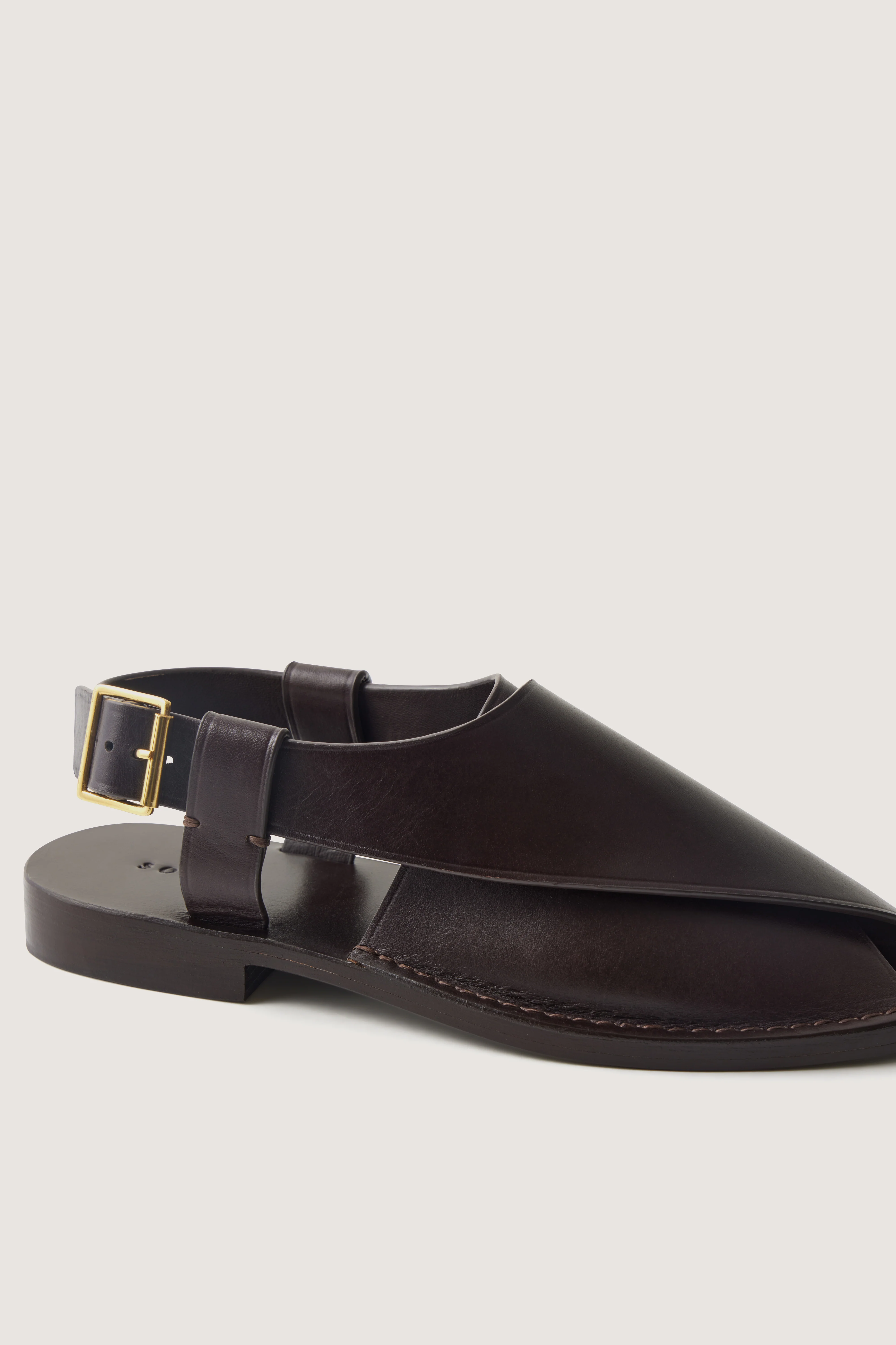 ANDRA BROWN SANDALS