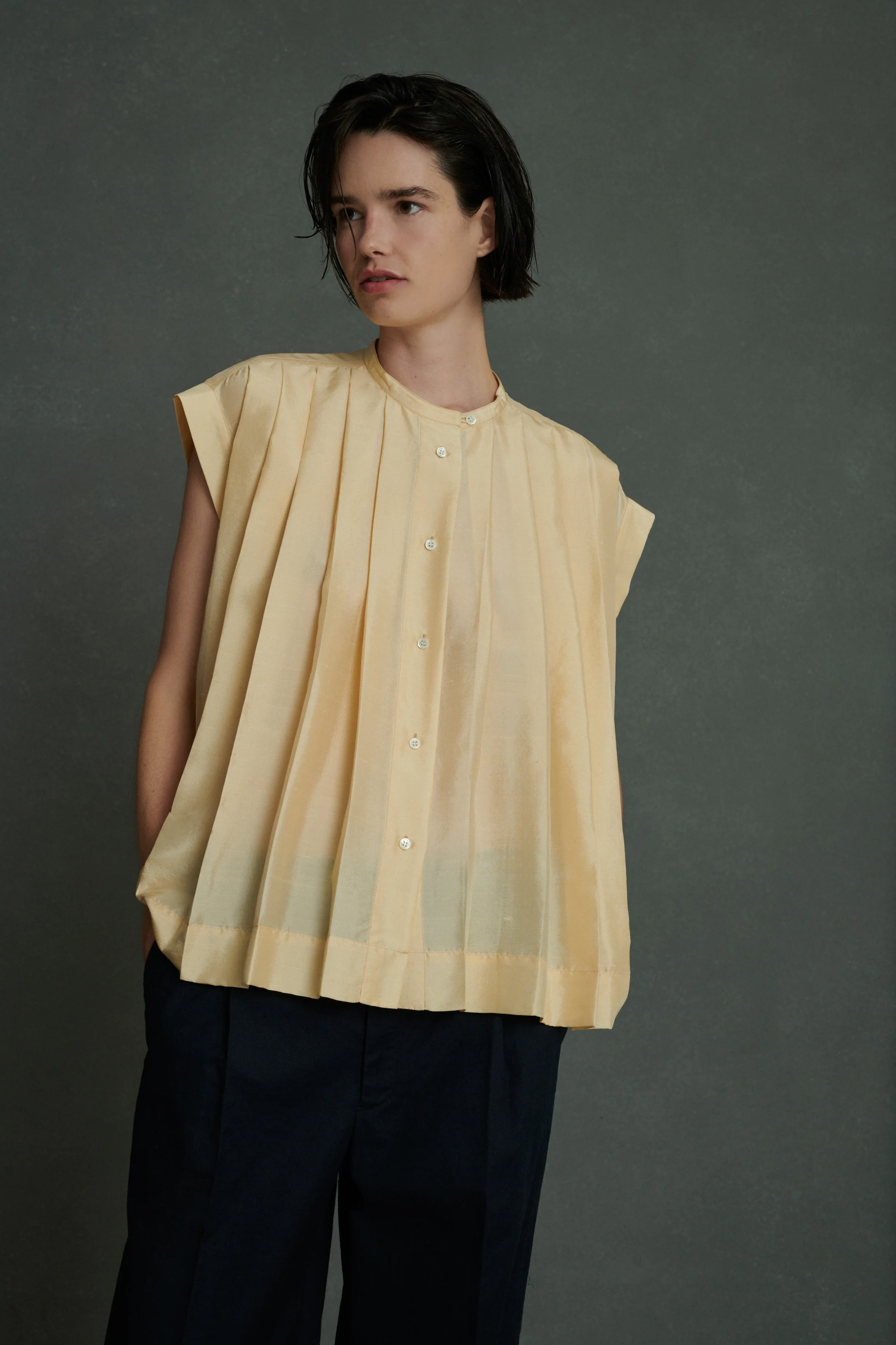 ABEILLE BEIGE BLOUSE