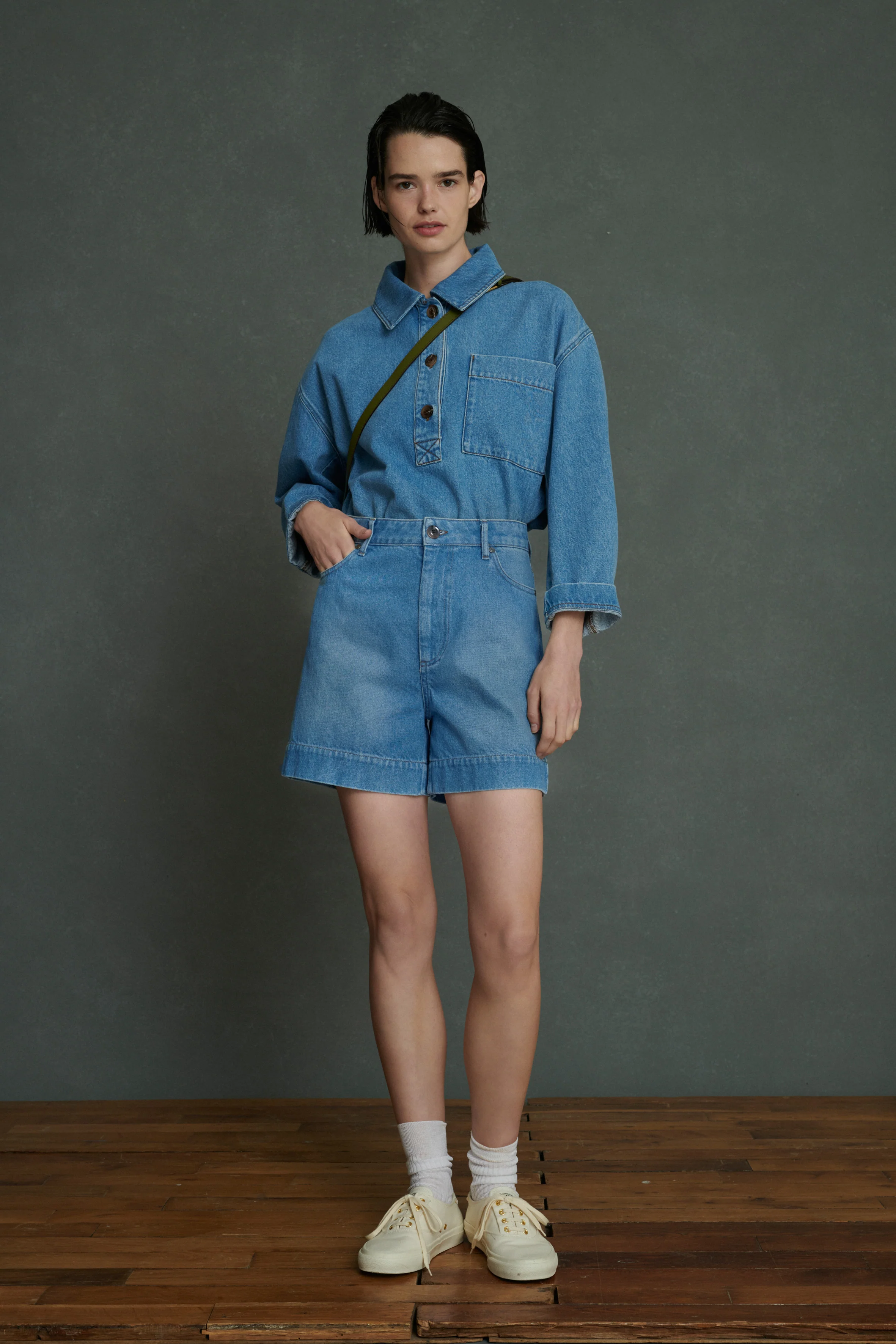 AKI BLUE SHORTS