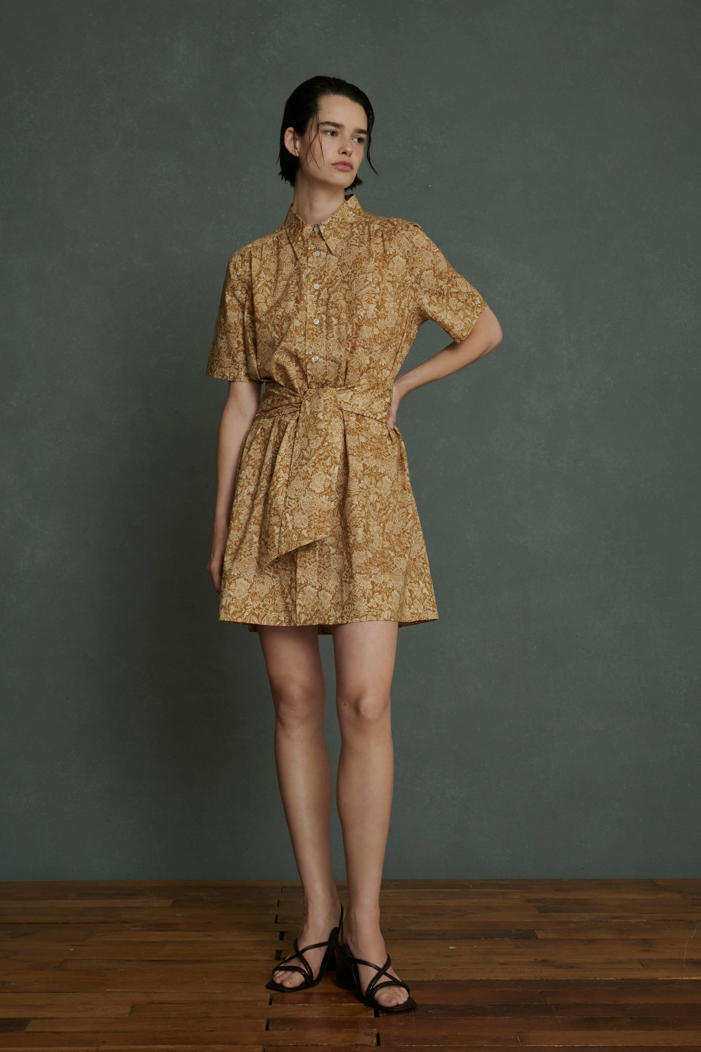 MAUD BEIGE DRESS