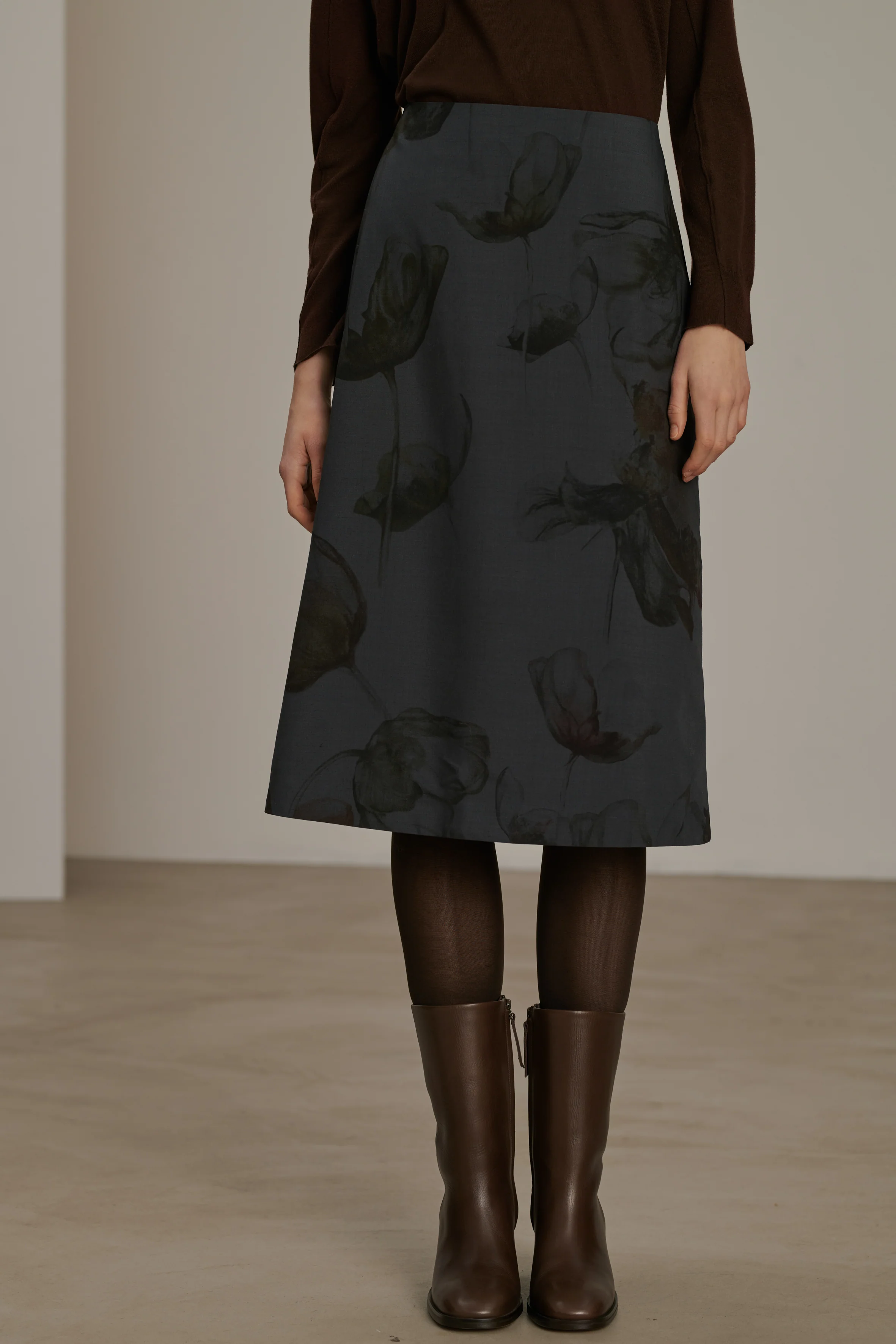 VALET GREY SKIRT