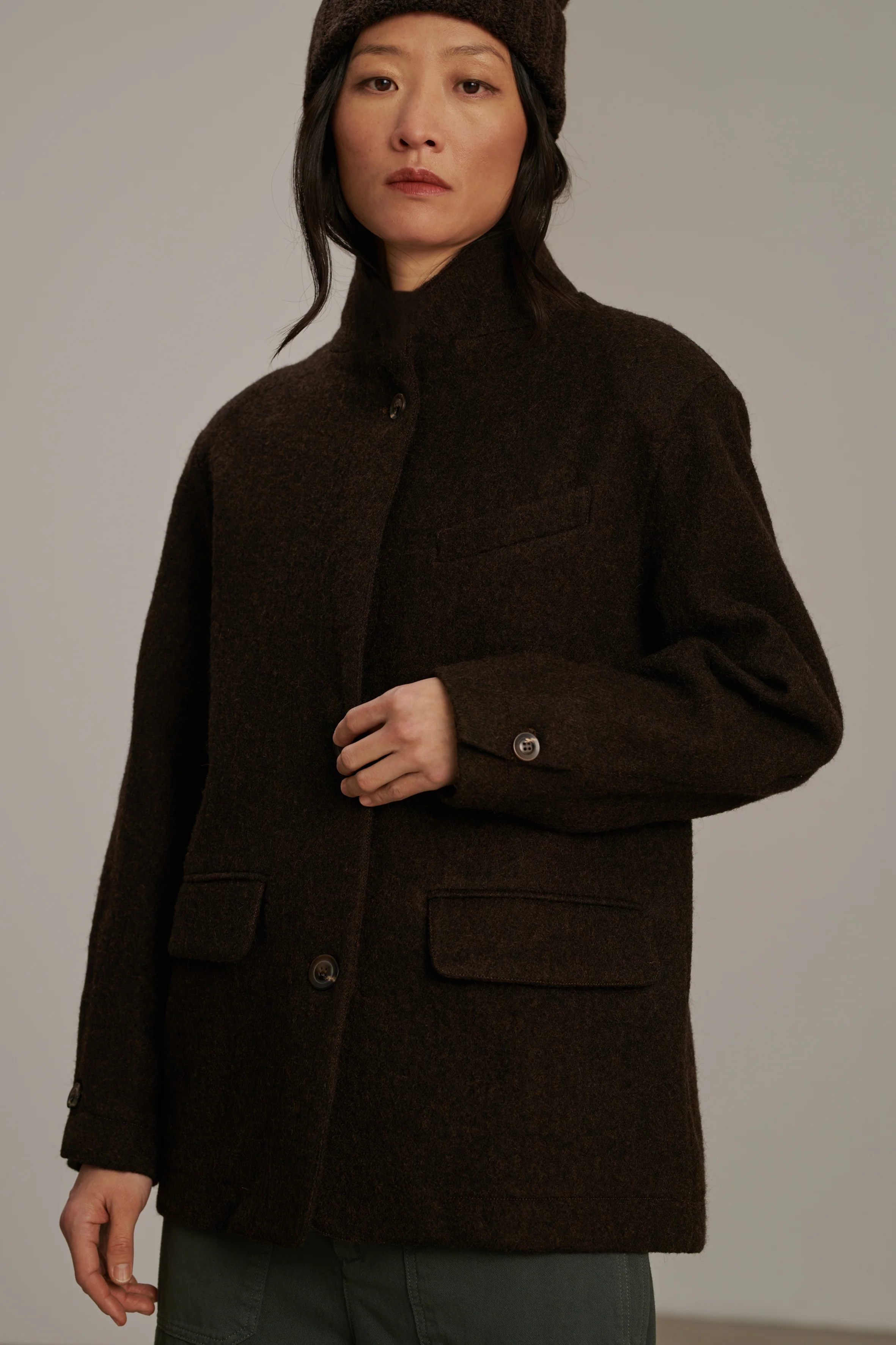 CLAUDE BROWN JACKET